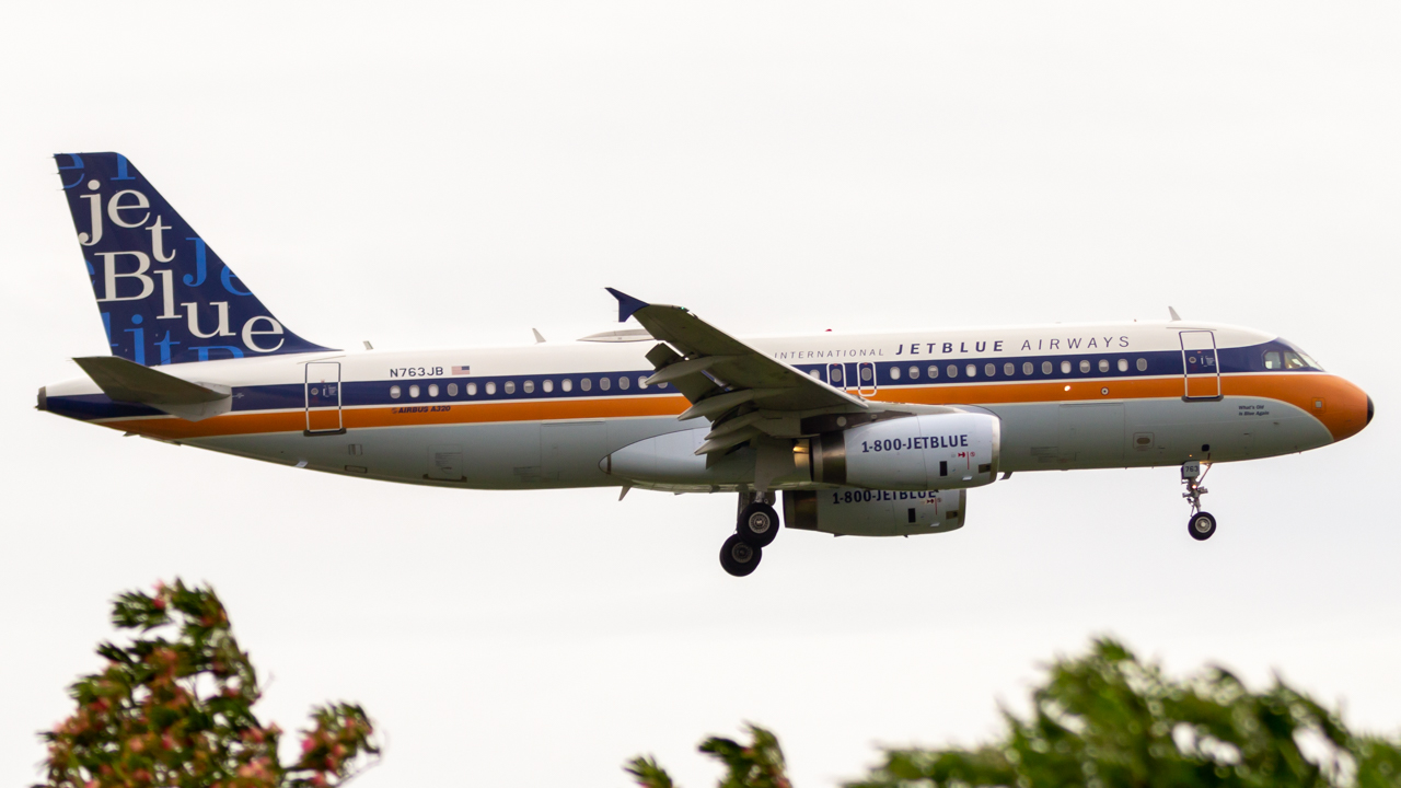 Full size: JetBlue Airways Airbus A320-200 N763JB at John F. Kennedy International Airport