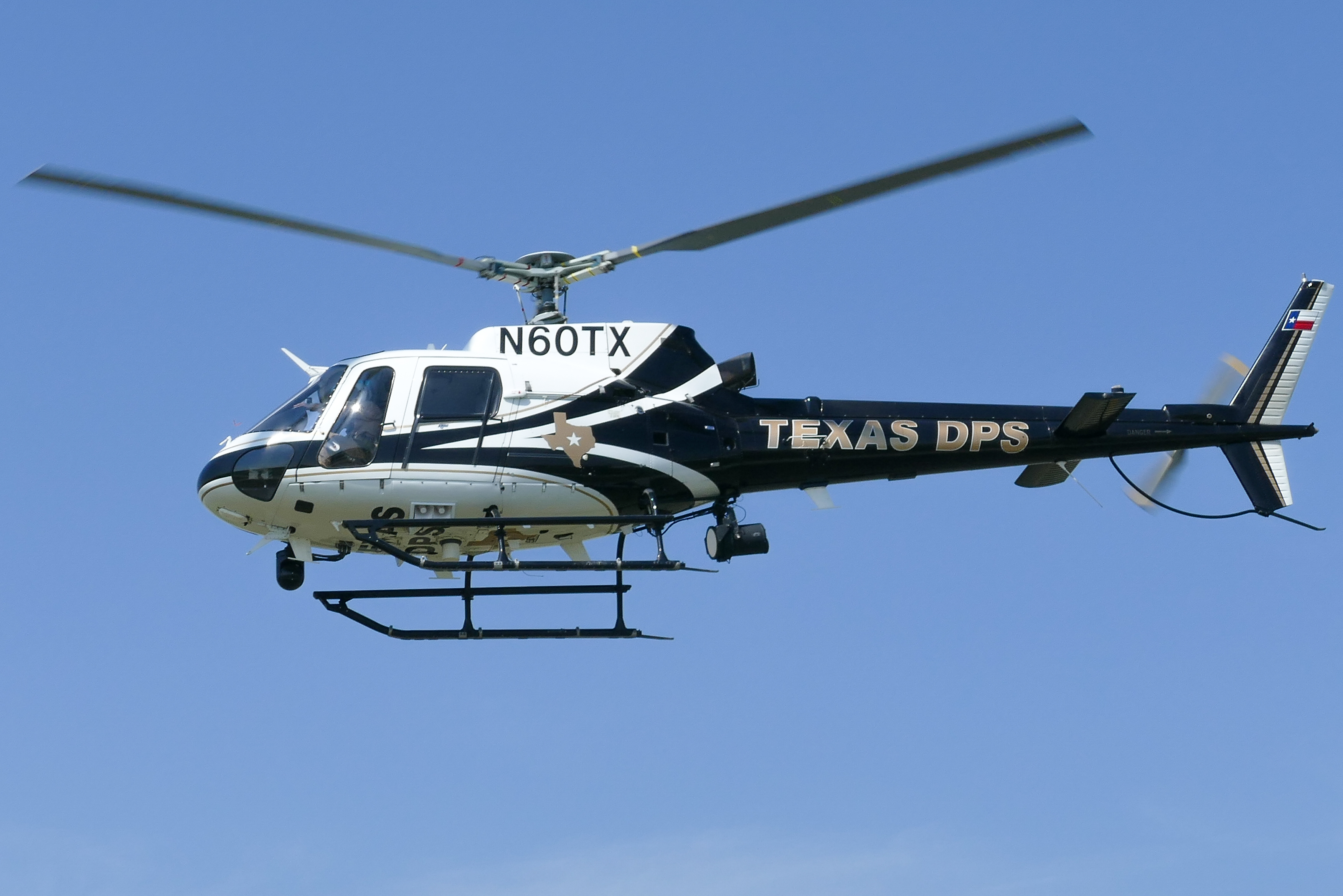 Full size: Texas Department of Public Safety Airbus Helicopters H125  N60TX at Austin-Bergstrom International Airport