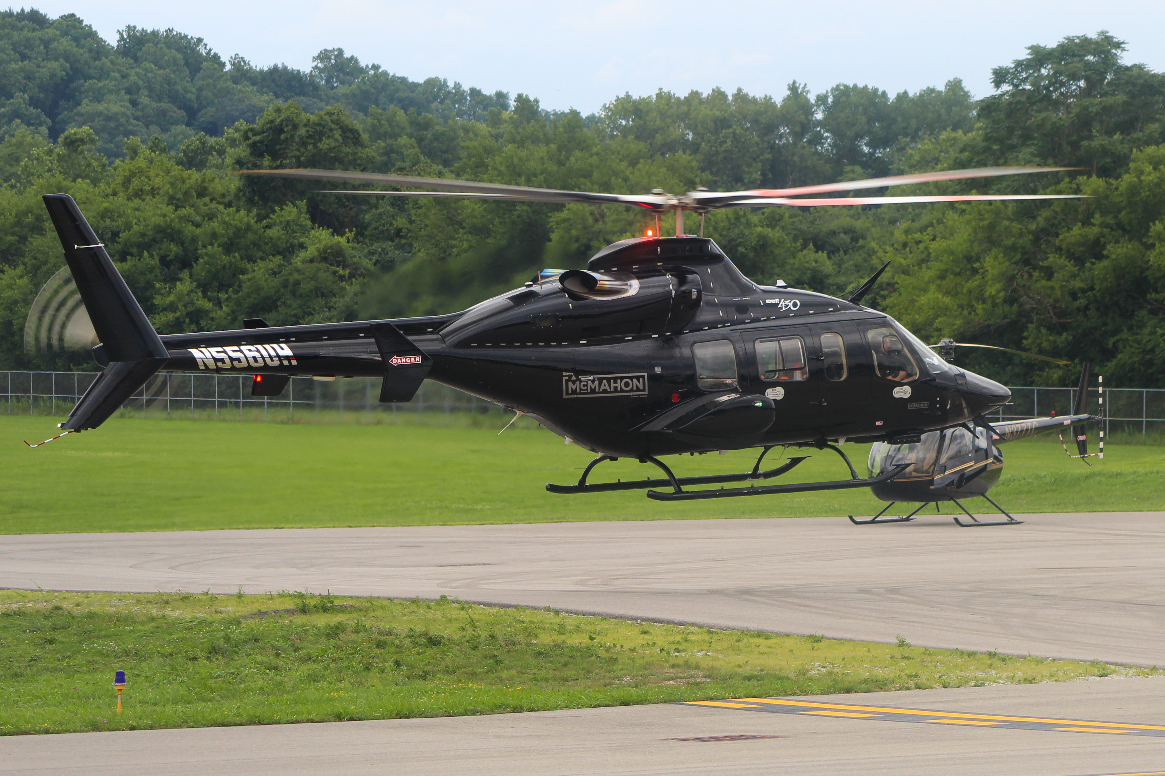 Full size: PRIVATE Bell 430 N556UH at Cincinnati Municipal Airport/Lunken Field