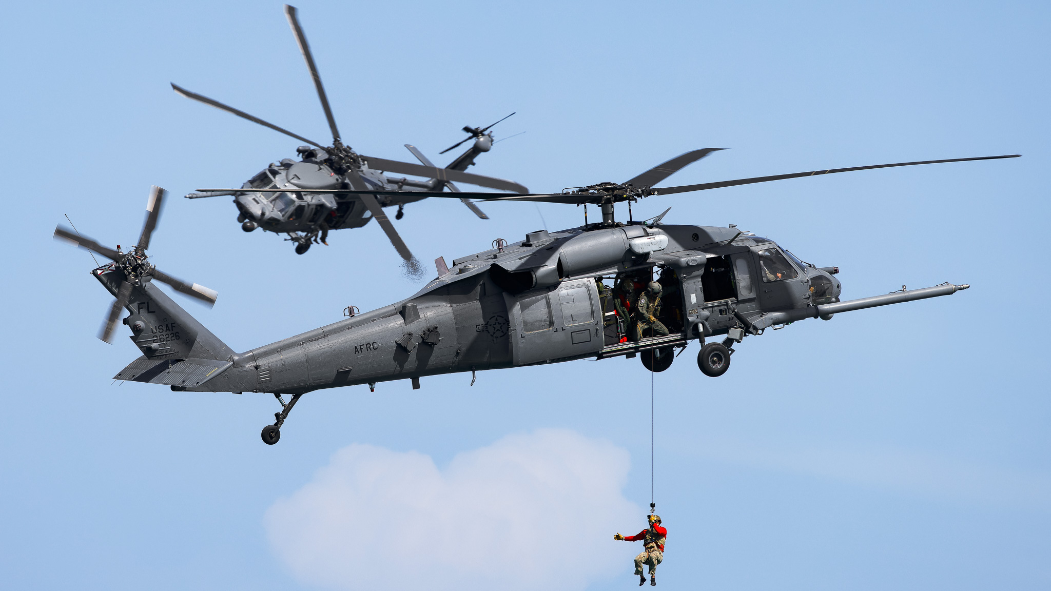 Full size: USAF - United States Air Force Sikorsky HH-60G Pave Hawk 90-26226 at Miami International Airport