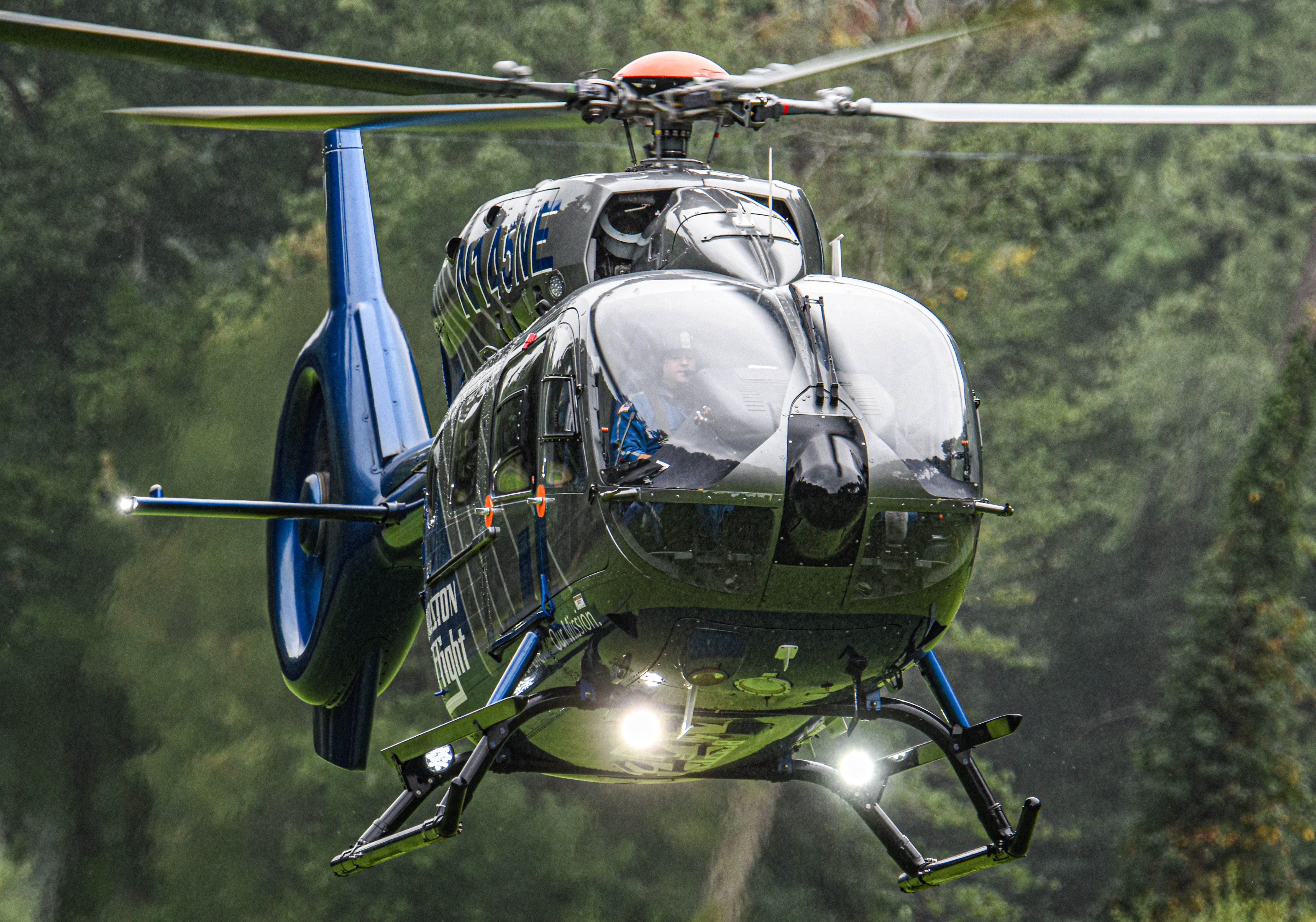 Full size: Boston MedFlight  Airbus H145 N145NE at Not Applicable