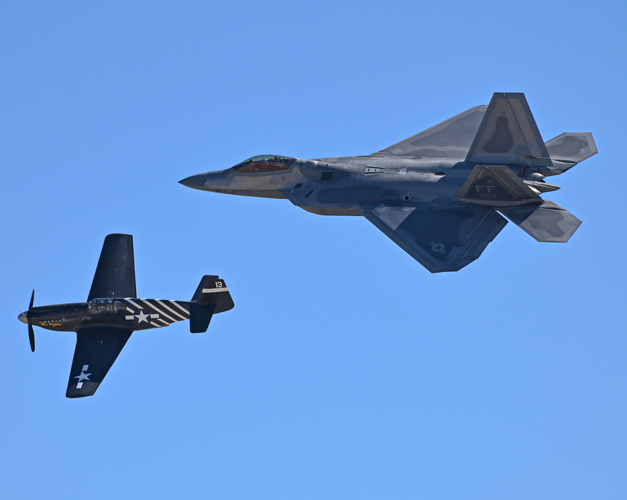 Full size: USAF - United States Air Force Lockheed Martin F-22A Raptor 08-4153 at Miramar MCAS (Joe Foss Field) Airport