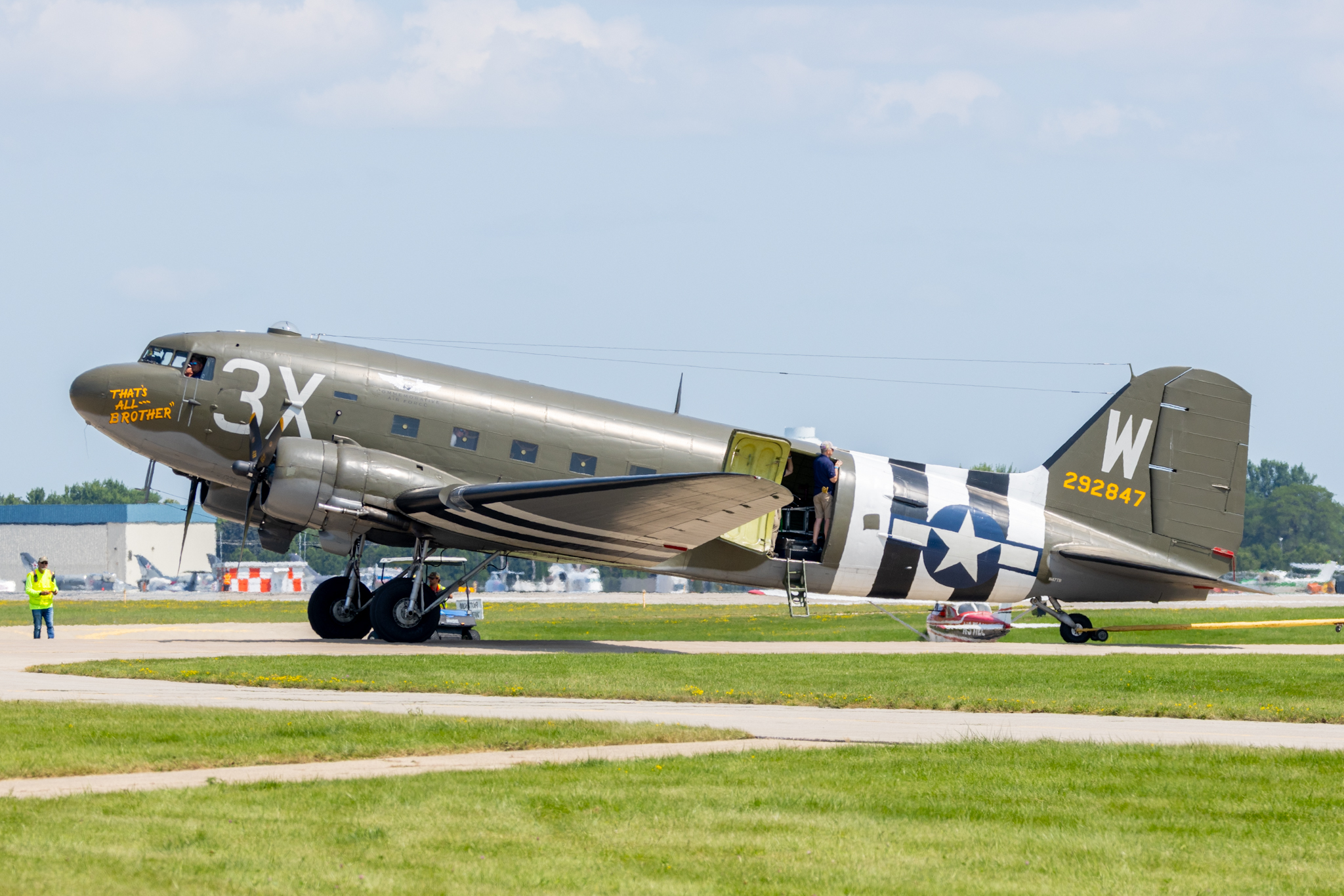 Full size: American Airpower Heritage Flying Museum Douglas C-47 Skytrain N47TB at Wittman Regional Airport