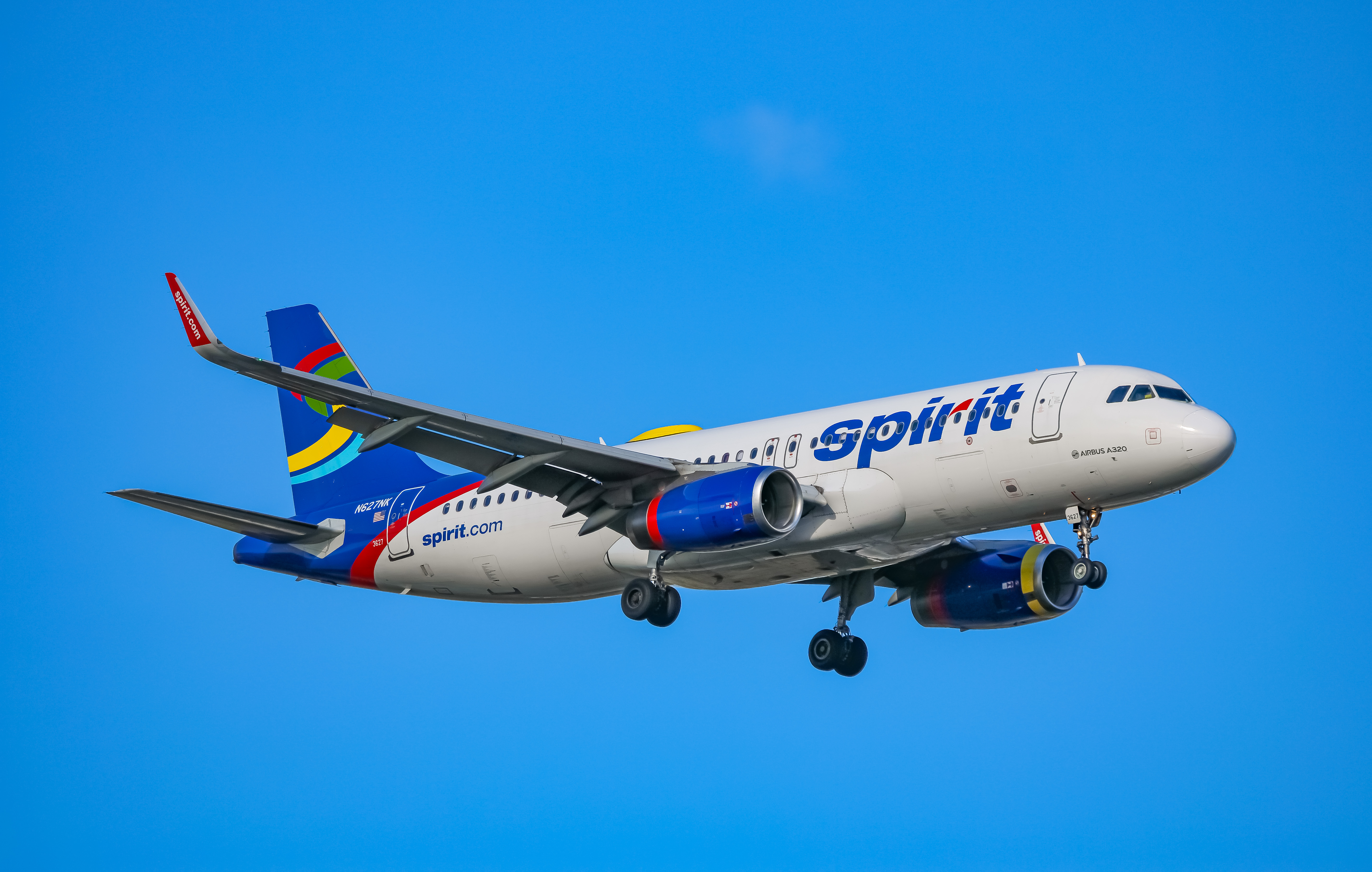 Full size: Spirit Airlines Airbus A320 N627NK at Orlando International Airport