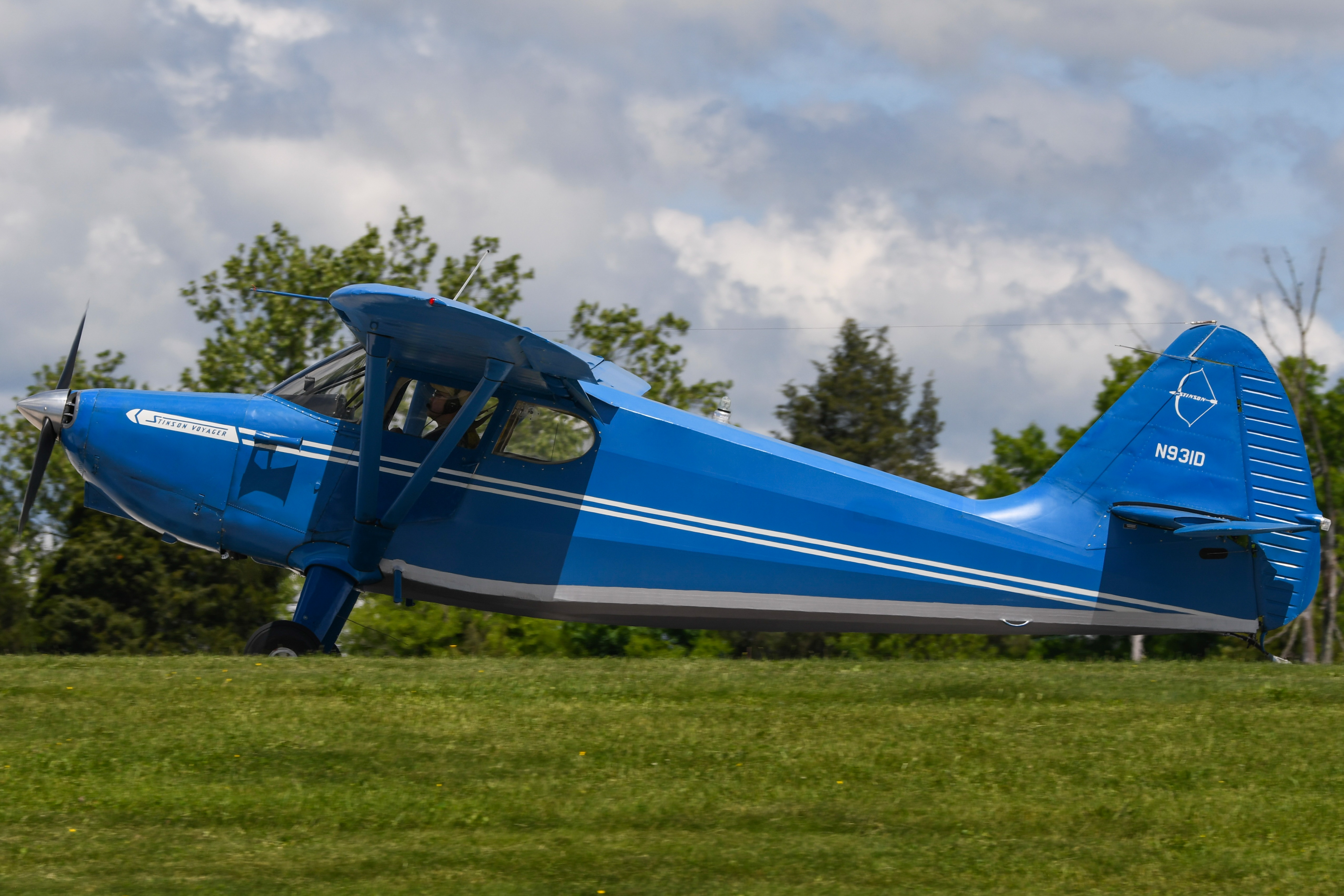 Full size: PRIVATE Stinson 108-2 N931D at Heritage Field Airport