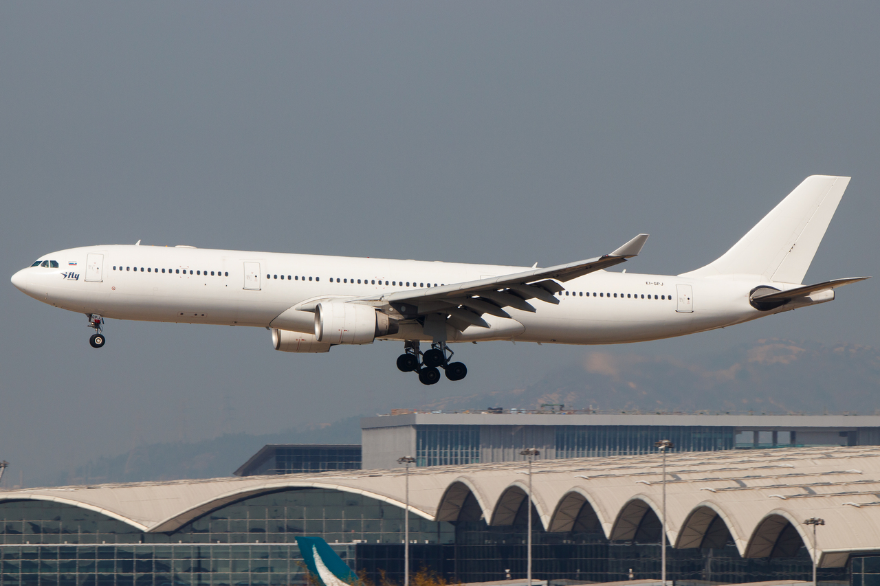 Full size: I-Fly Airlines Airbus A330-300 EI-GPJ at Hong Kong International Airport