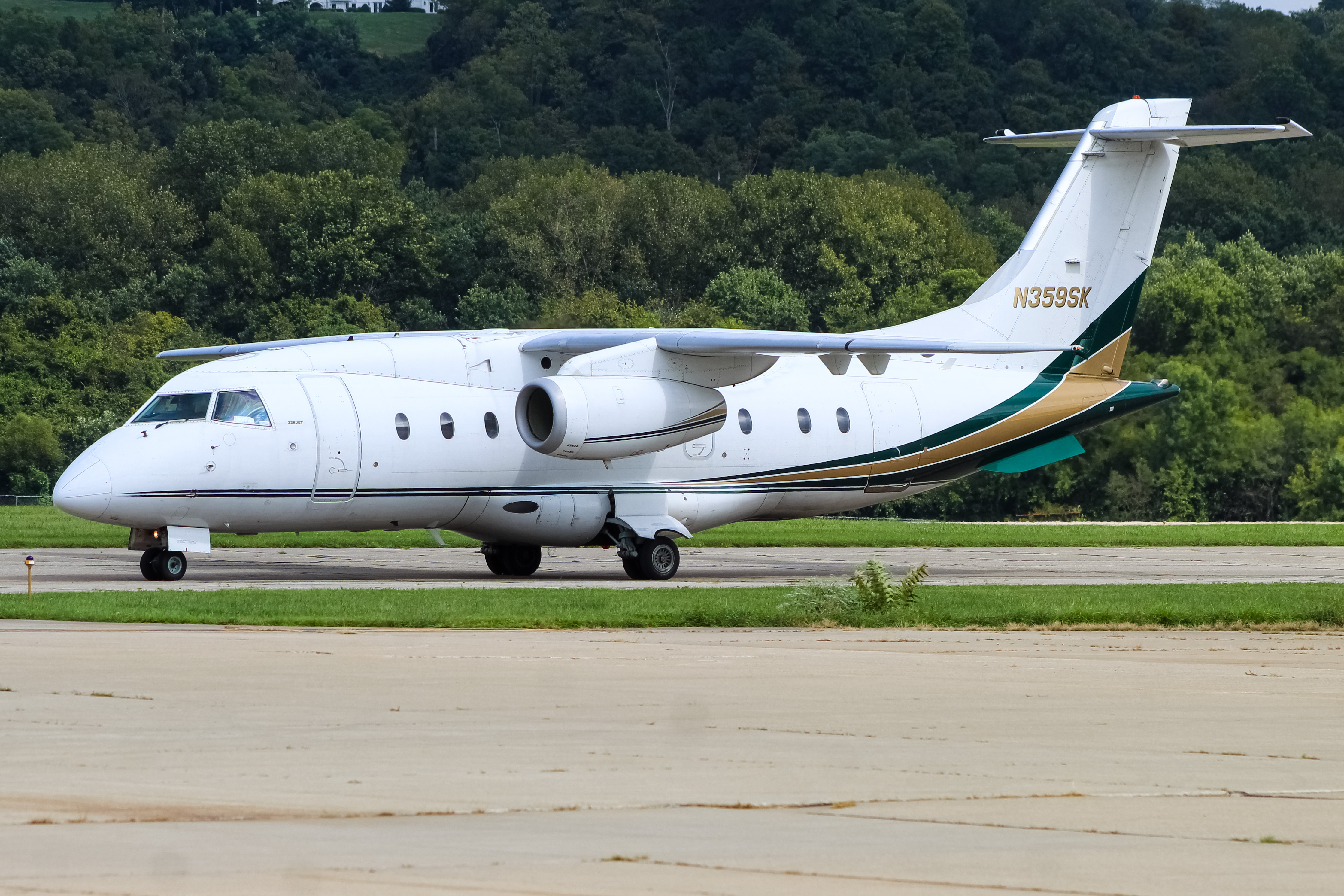 Full size: Ultimate Jet Charter Dornier 328JET N359SK at Cincinnati Municipal Airport/Lunken Field