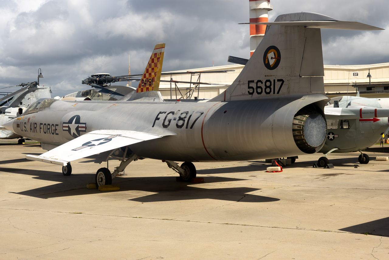 Full size: USAF - United States Air Force Lockheed F-104C Starfighter 56-0817 at 