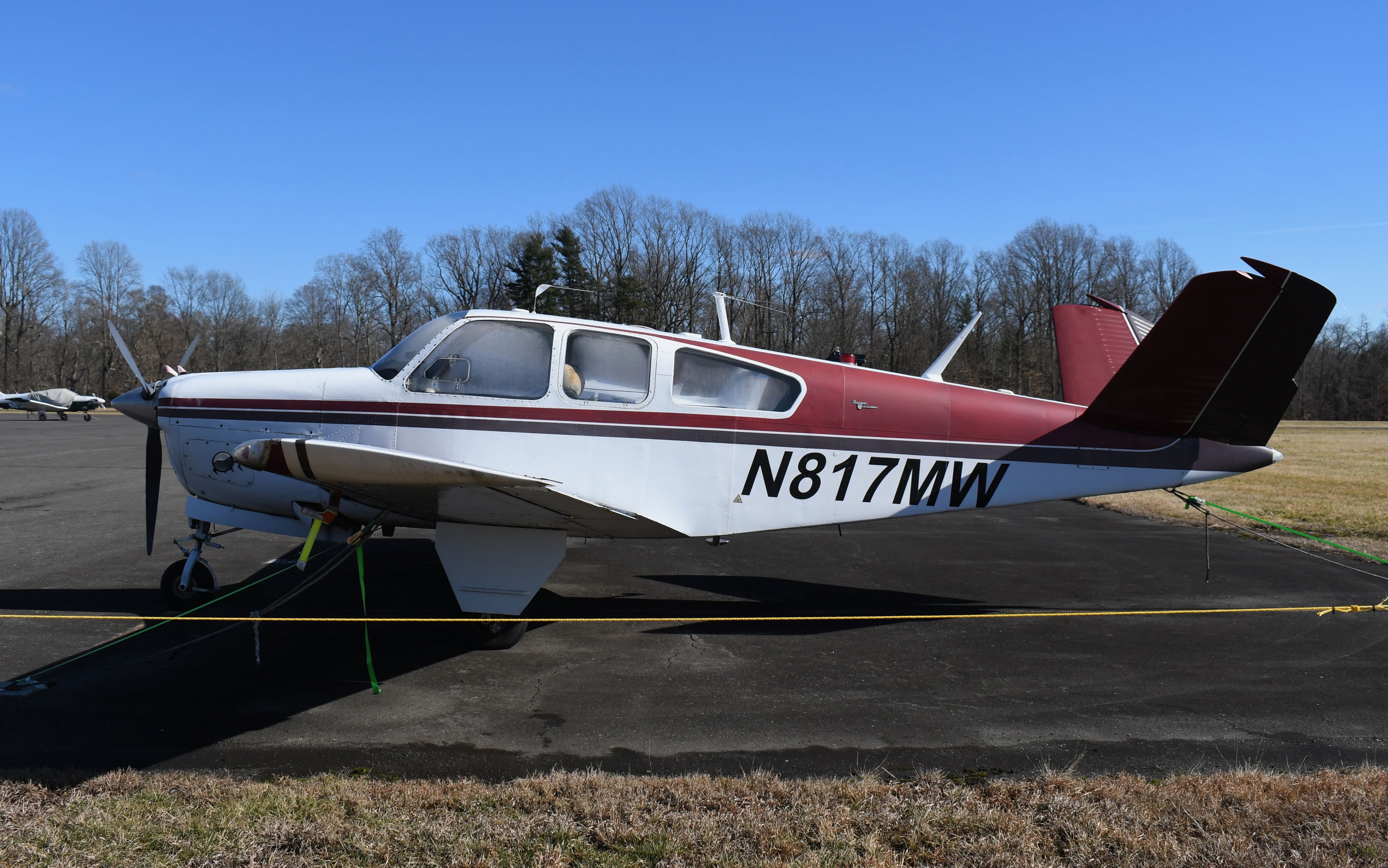 Full size: PRIVATE Beech S35 Bonanza N817MW at Flying W Airport