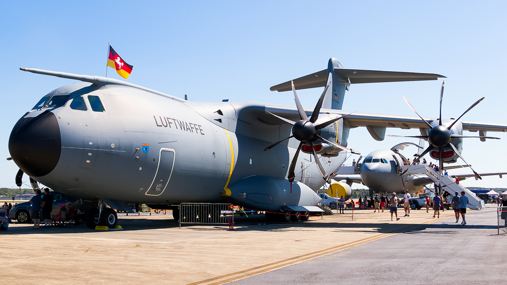 Full size: Luftwaffe  Airbus A400M 54-06 at Robins Air Force Base