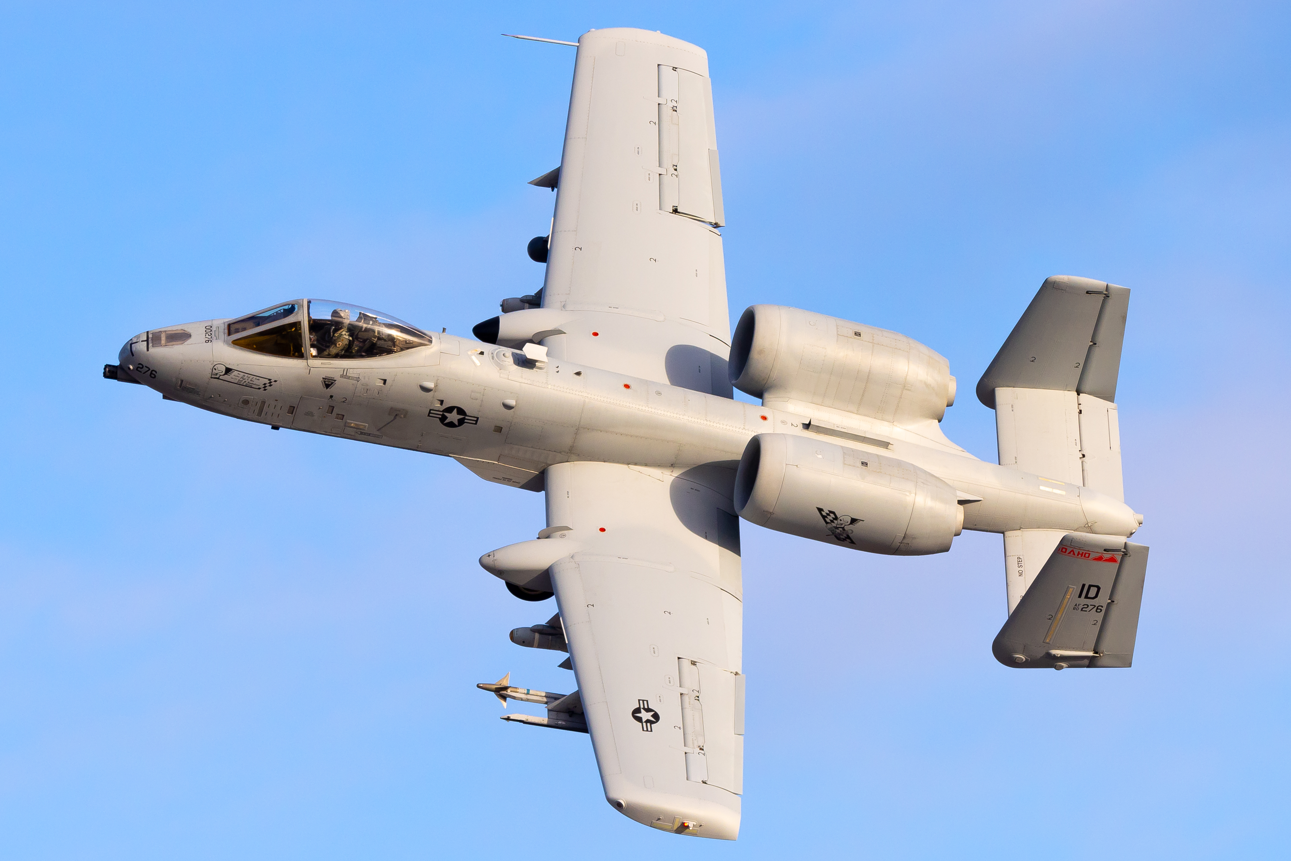 Full size: Air National Guard Fairchild A-10 Thunderbolt 80-0276 at Boise Air Terminal/Gowen Field