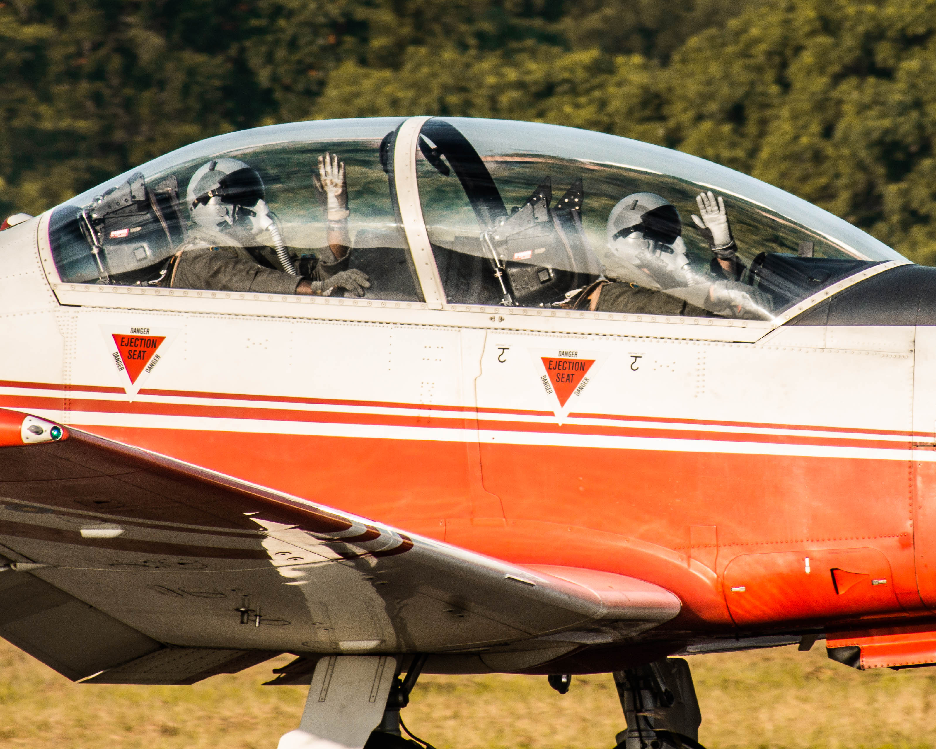 Full size: Royal Malaysian Air Force Pilatus PC-7 M50-15 at Kuala Lumpur Subang Airport