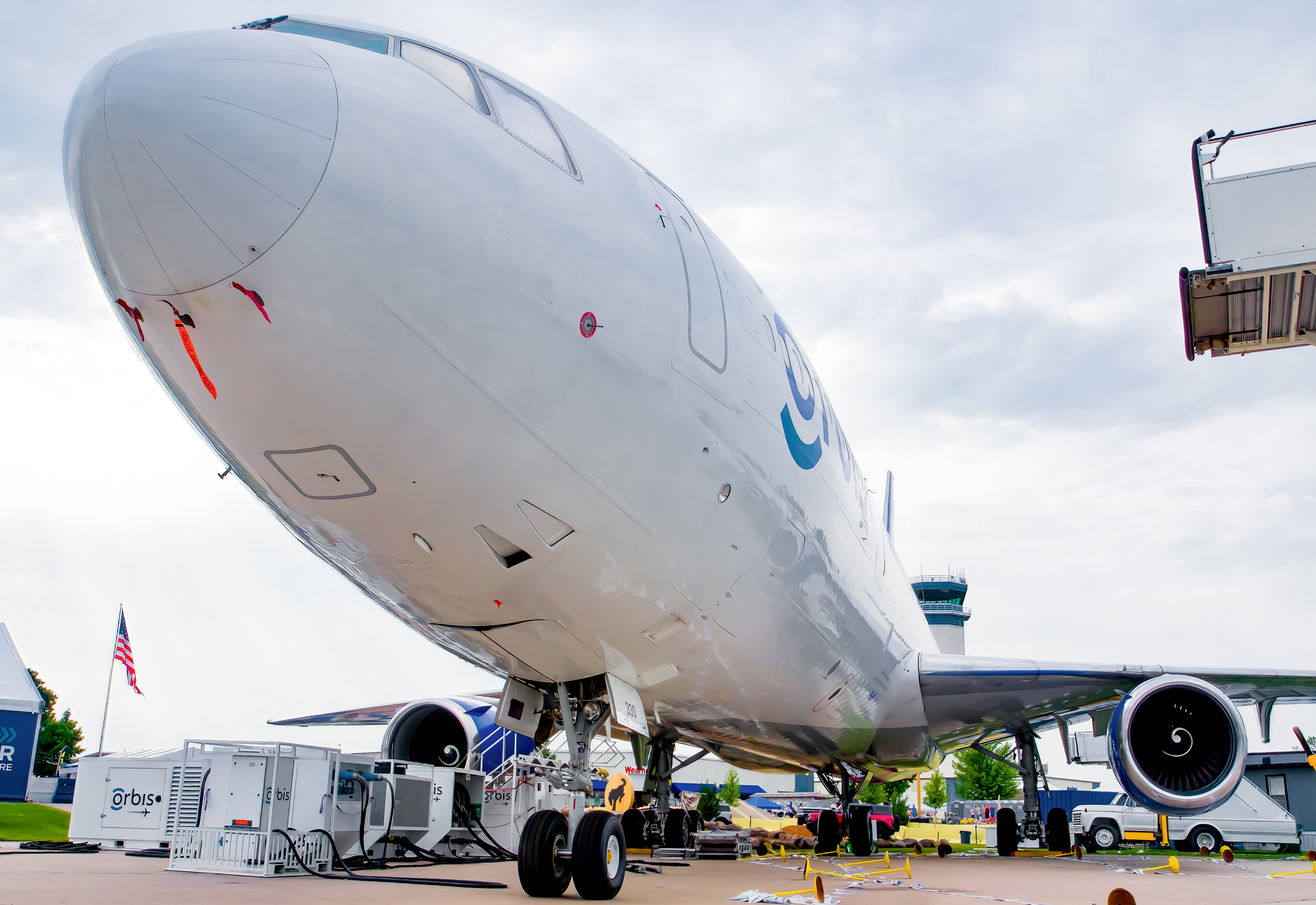 Full size: Orbis Flying Eye Hospital McDonnell Douglas MD-10-30F N330AU at Wittman Regional Airport