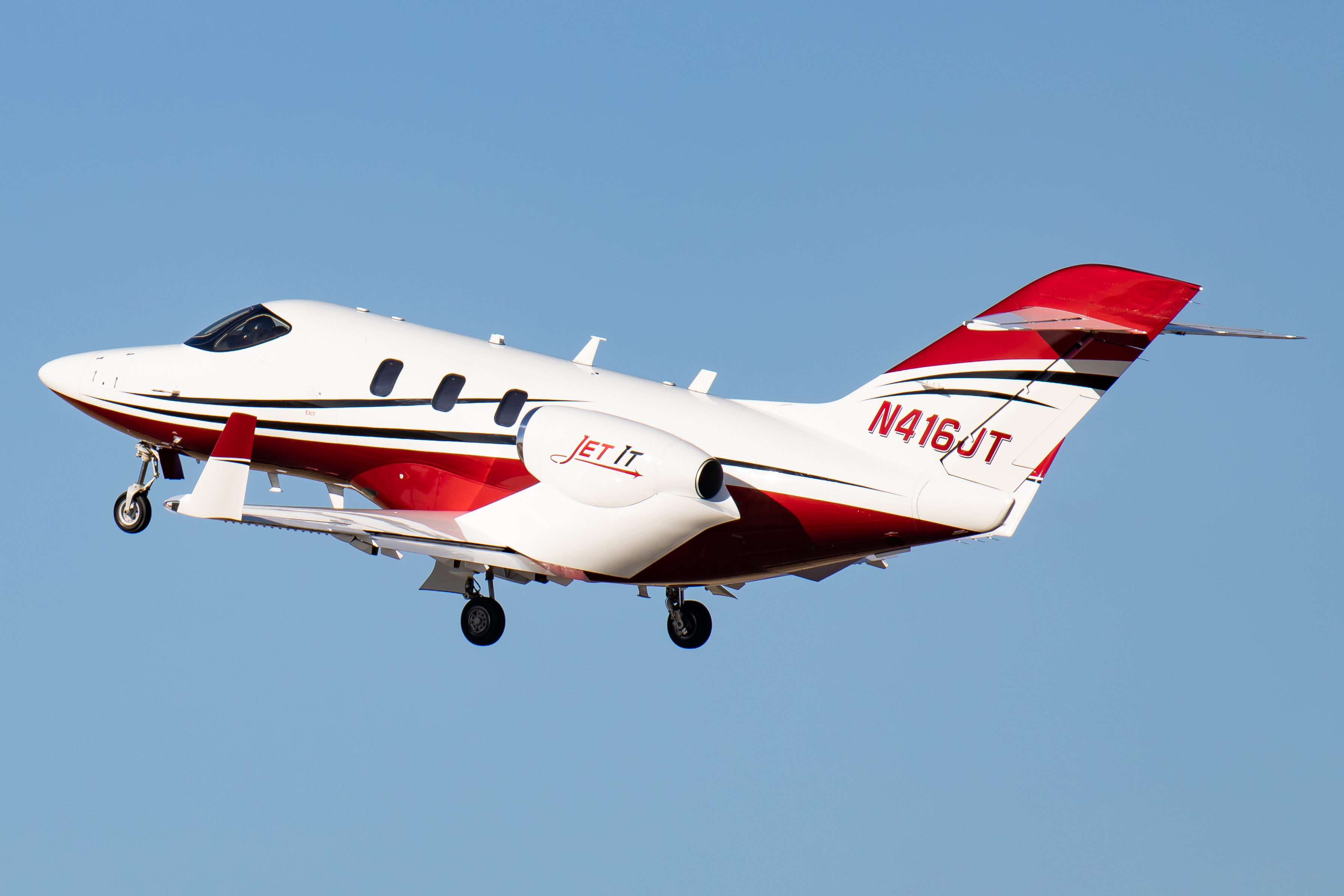 Full size: PRIVATE Honda HA-420 HondaJet N416JT at Falcon Field Airport