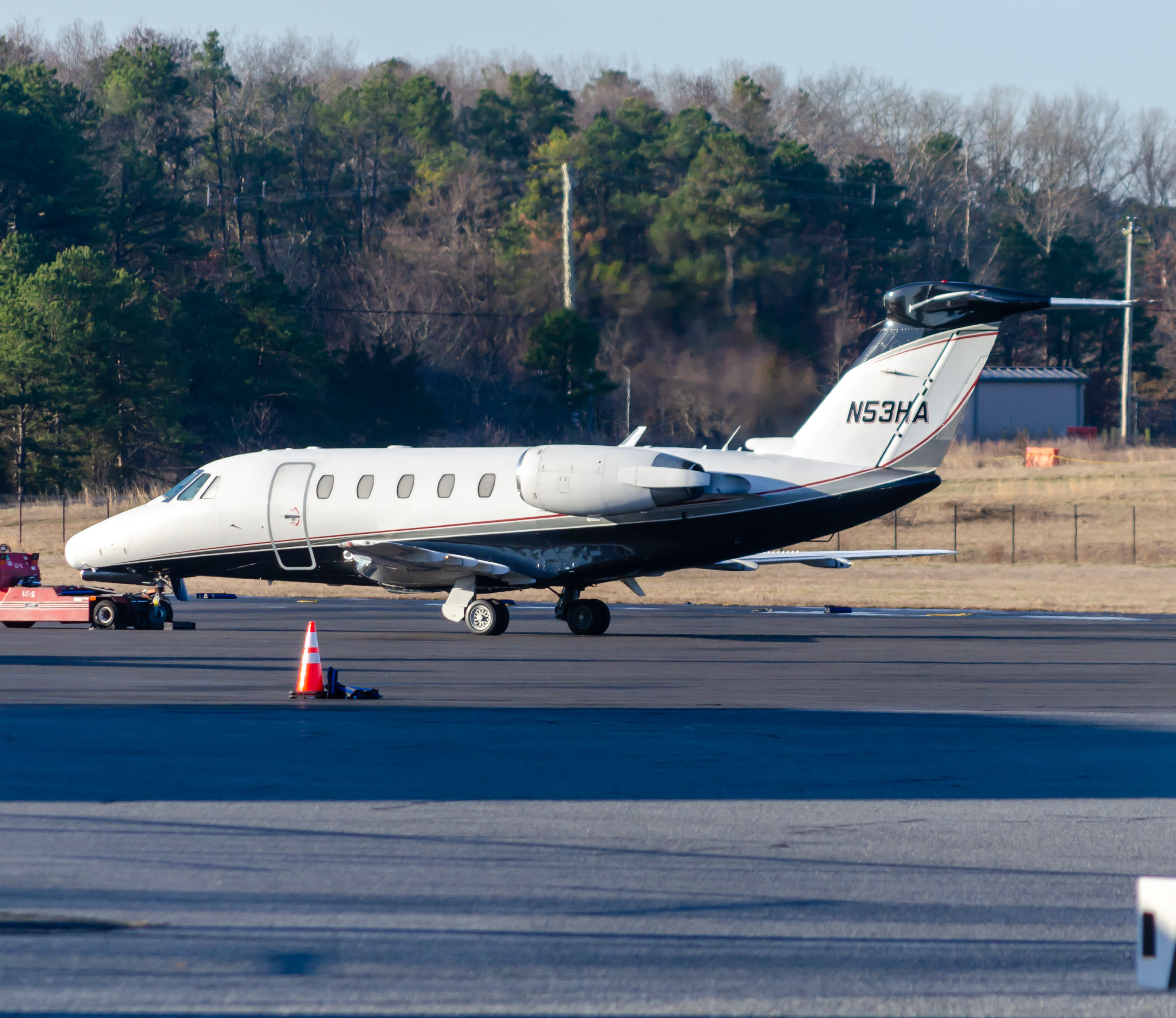 Full size: PRIVATE Cessna Citation 650 N53HA at Atlantic City International Airport