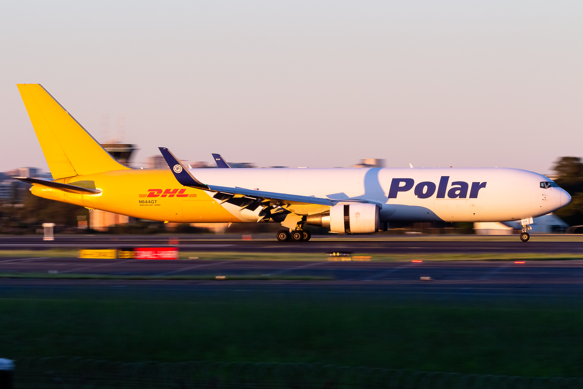 Full size: Polar Air Boeing 767-300F N644GT at Sydney Kingsford Smith Airport