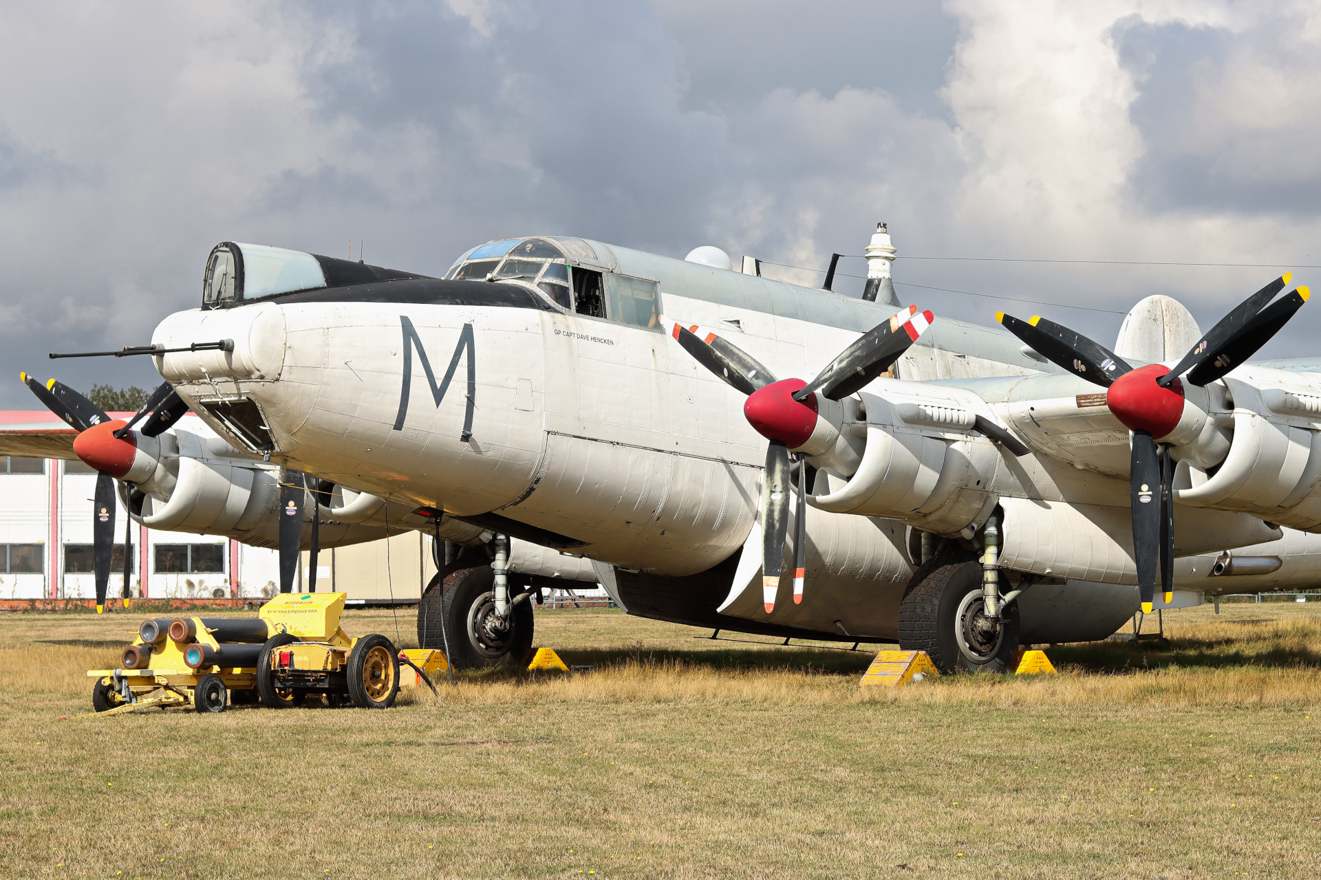 Full size: ROYAL AIR FORCE  AVRO SHACKLETON AEW.2 WR963 at Coventry Airport