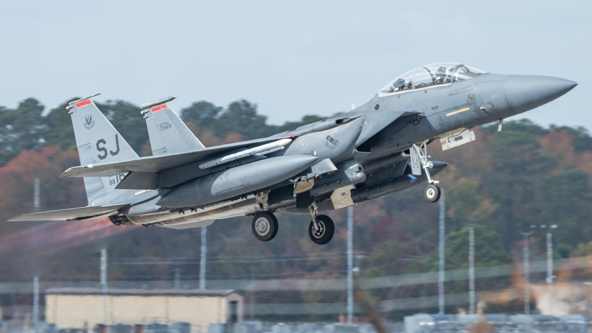 Full size: USAF - United States Air Force McDonnell Douglas F-15 Eagle 88-1674 at Seymour Johnson AFB
