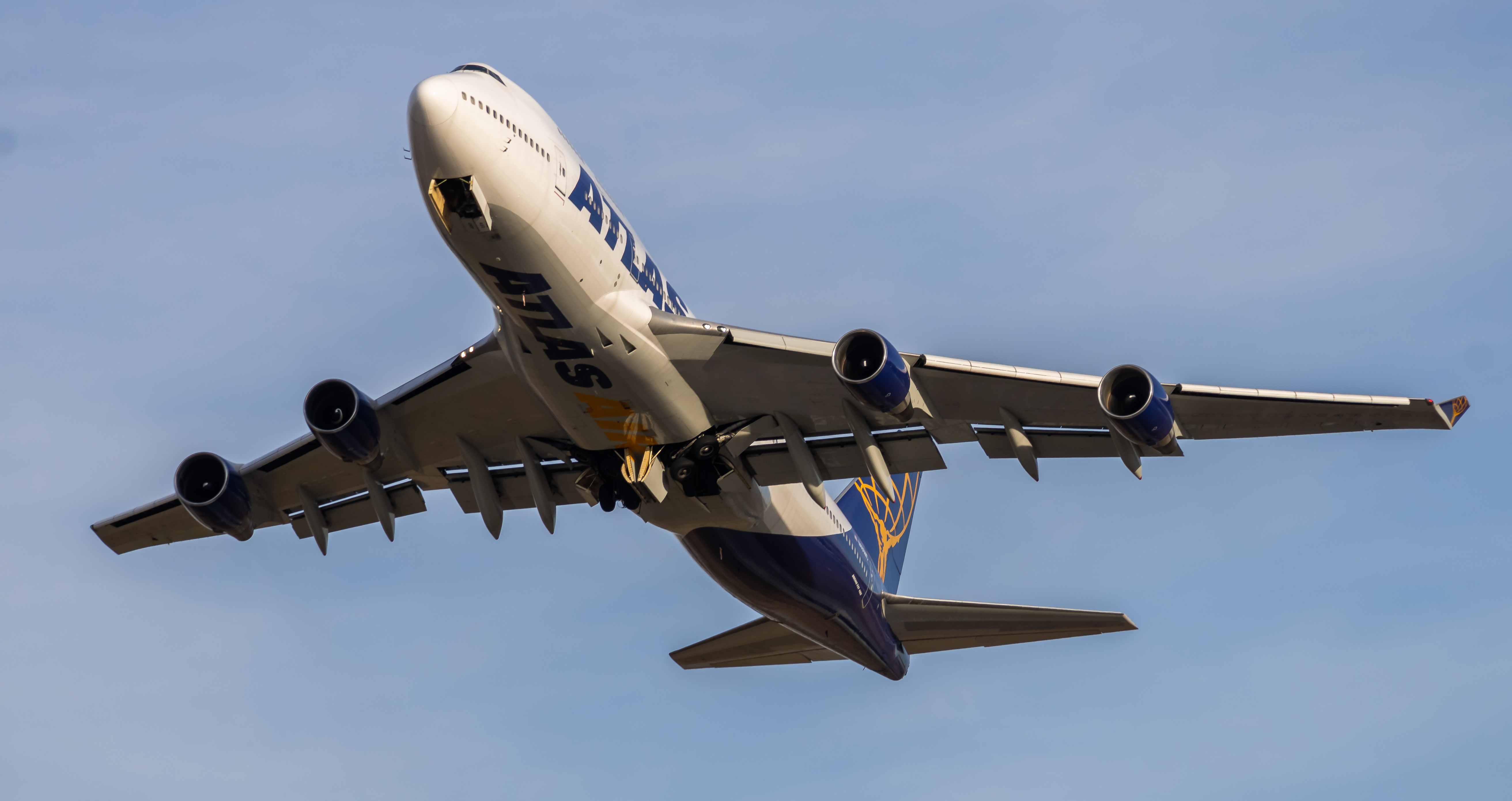 Full size: Atlas Air Boeing 747-400 N480MC at Baltimore/Washington International Thurgood Marshall Airport