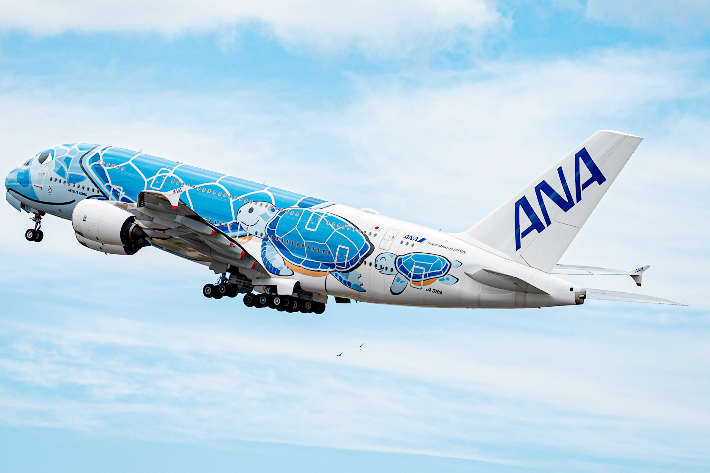 Full size: All Nippon Airways Airbus A380-800 JA381A at Daniel K Inouye International Airport