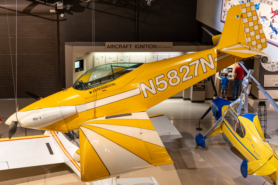 Full size: PRIVATE Vans RV-1 N5827N at Wittman Regional Airport