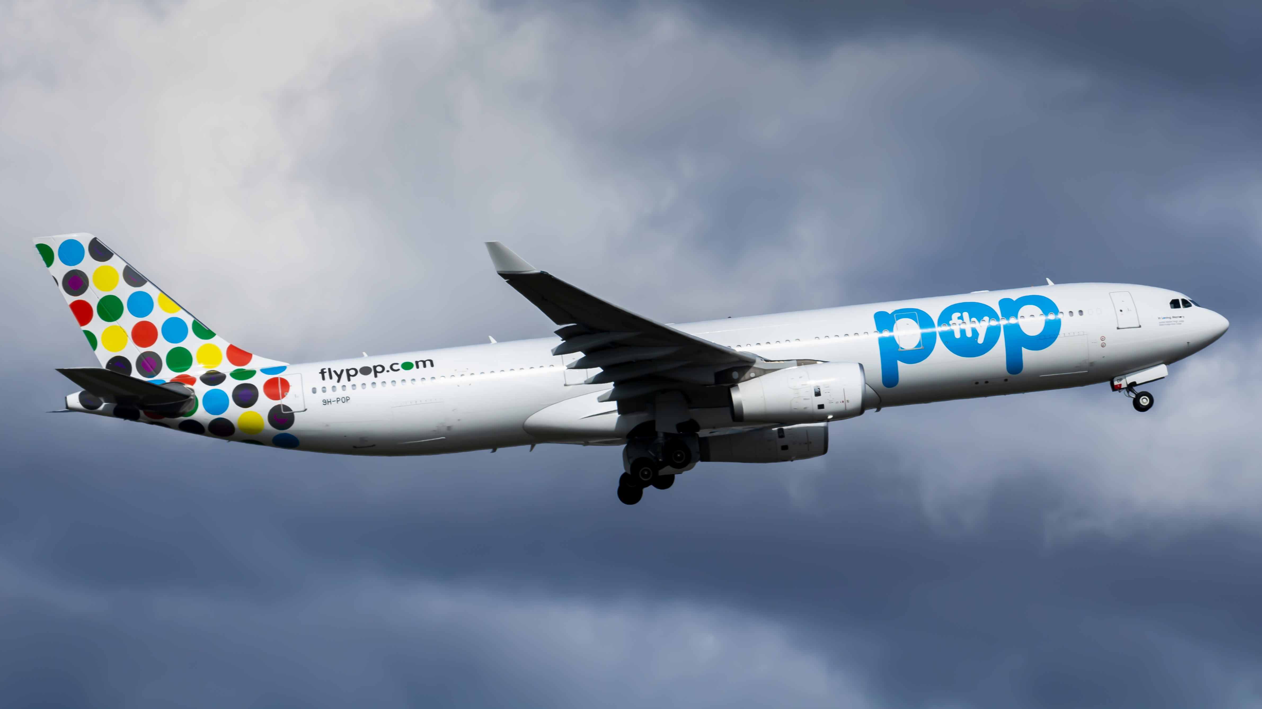 Full size: HiFly Airlines Airbus A330-300 9H-POP at Vancouver International Airport