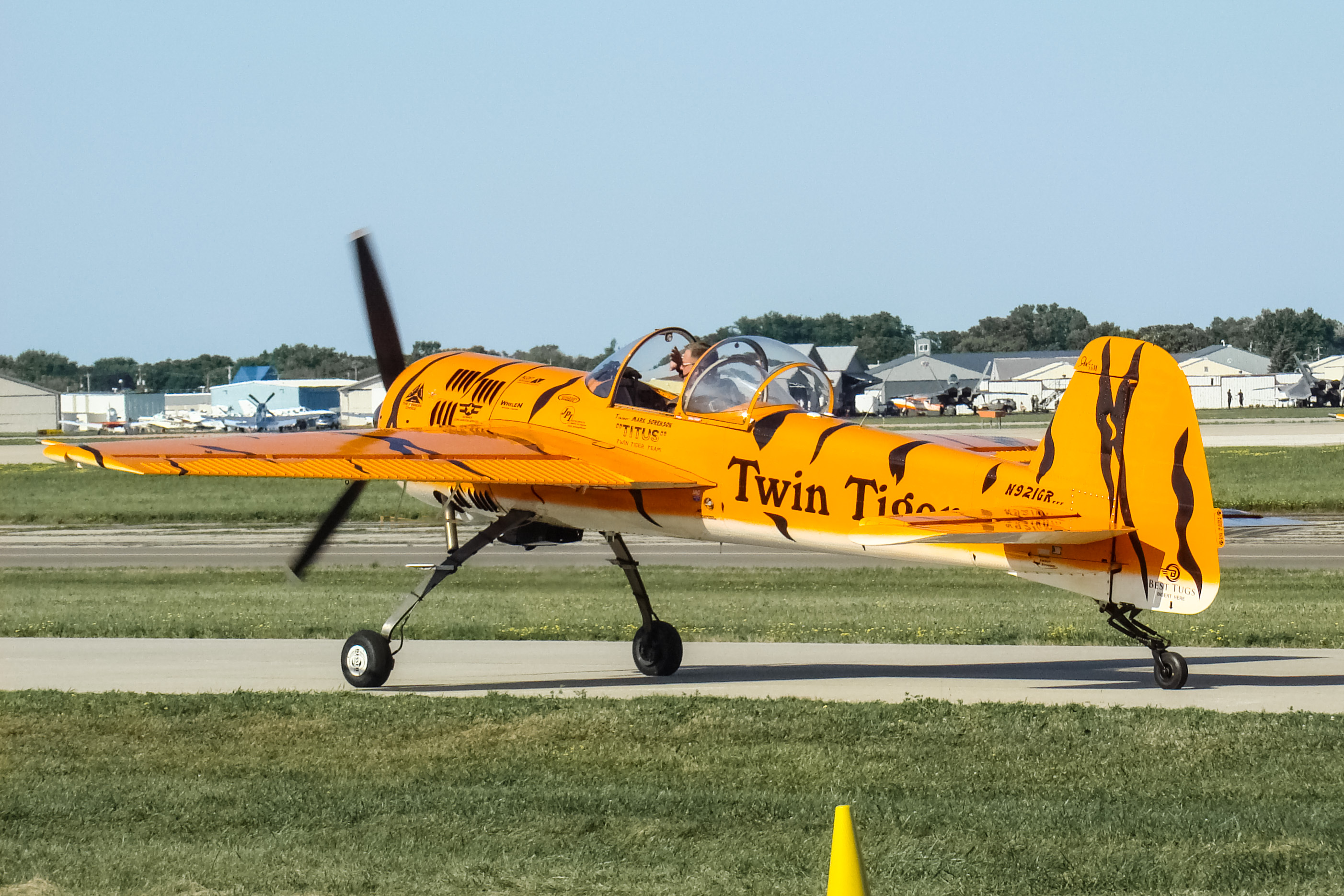 Full size: PRIVATE Yakovlev Yak-55 N921GR at Wittman Regional Airport