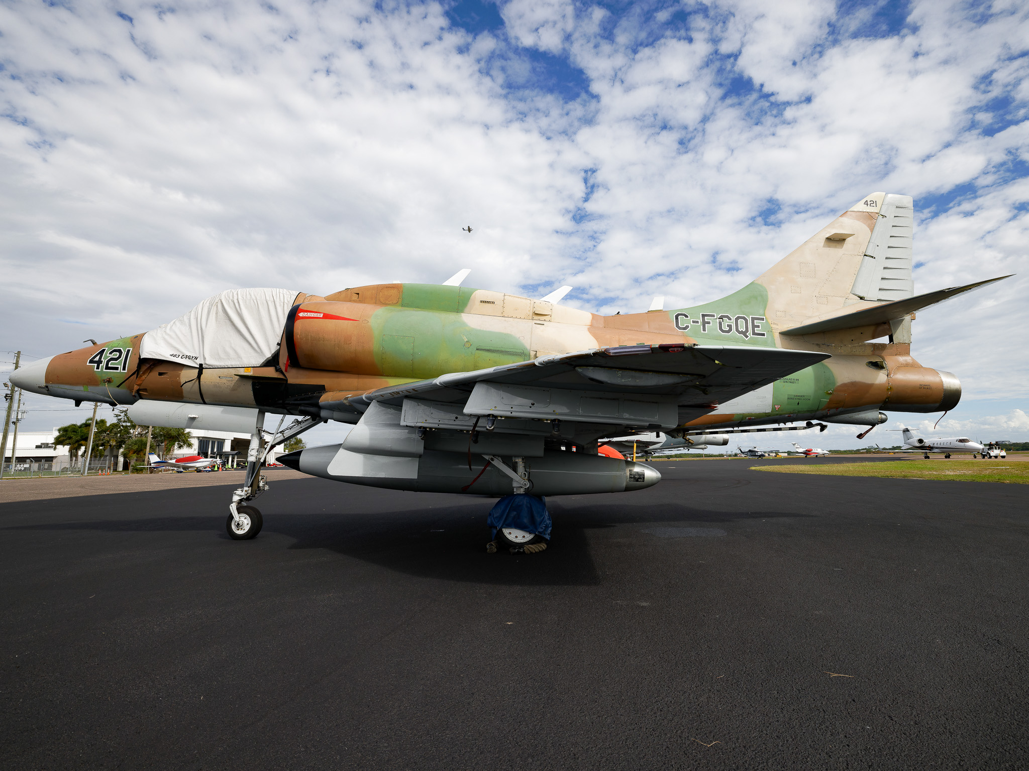 Full size: Top Aces Douglas A-4 Skyhawk C-FGQE at St. Petersburg Clearwater International Airport