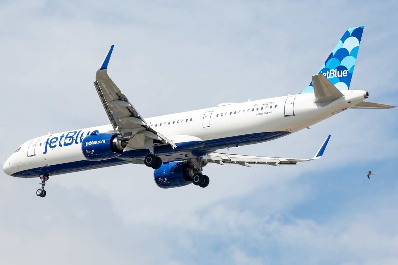 Full size: JetBlue Airways Airbus A321NEO N2912J at John F. Kennedy International Airport