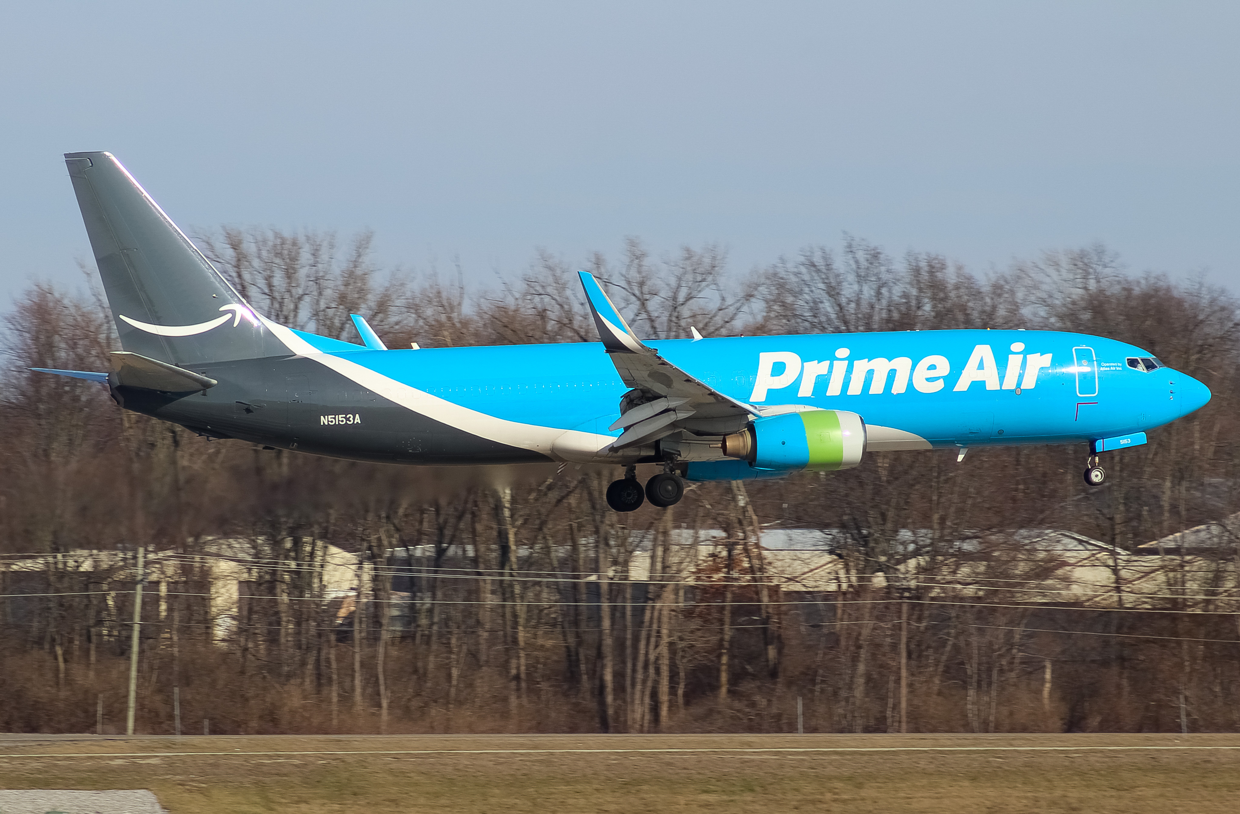 Full size: Prime Air Boeing 737-800BCF N5153A at Cincinnati/Northern Kentucky International Airport