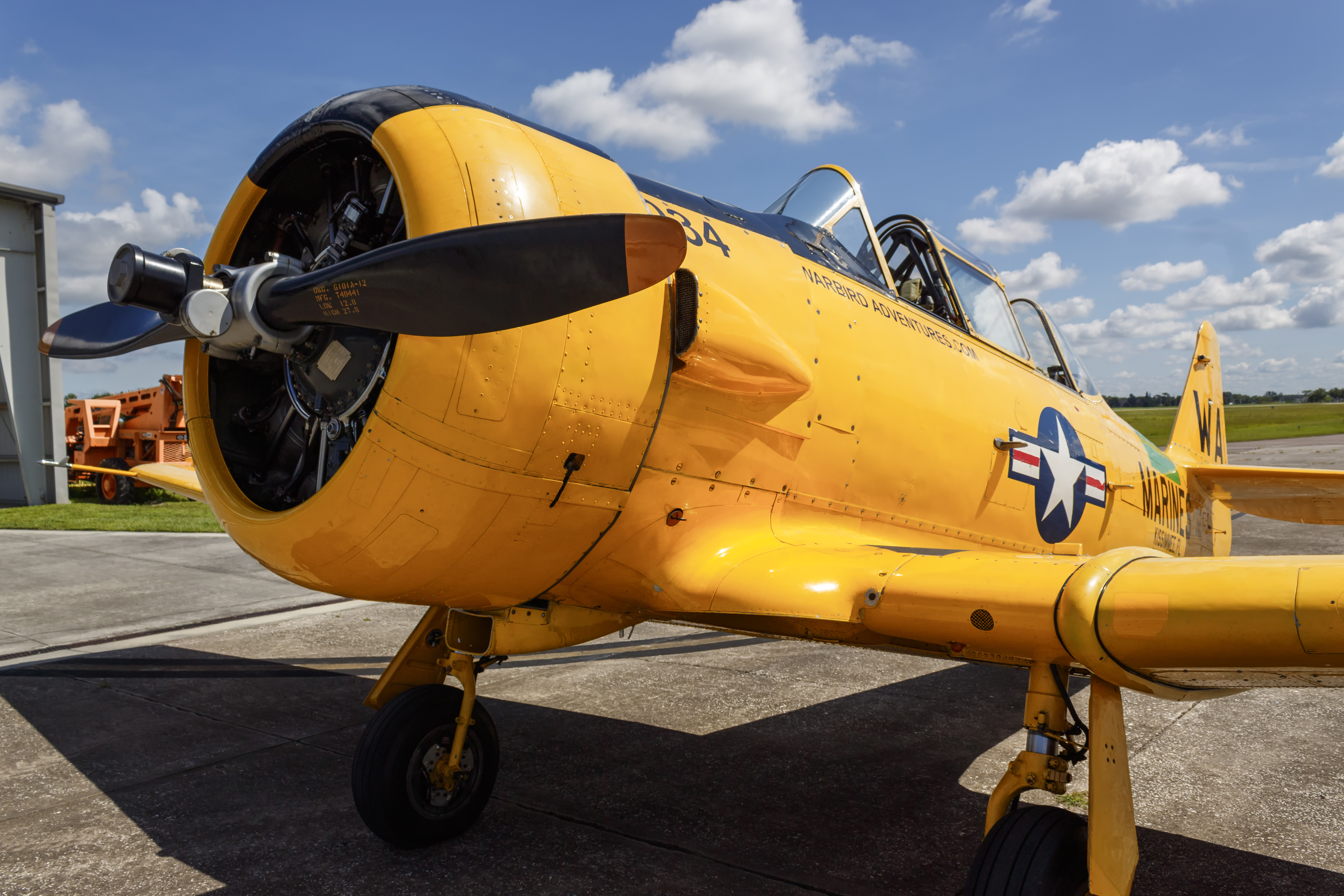 Full size: PRIVATE North American SNJ-6 Texan N452WA at Kissimmee Gateway Airport