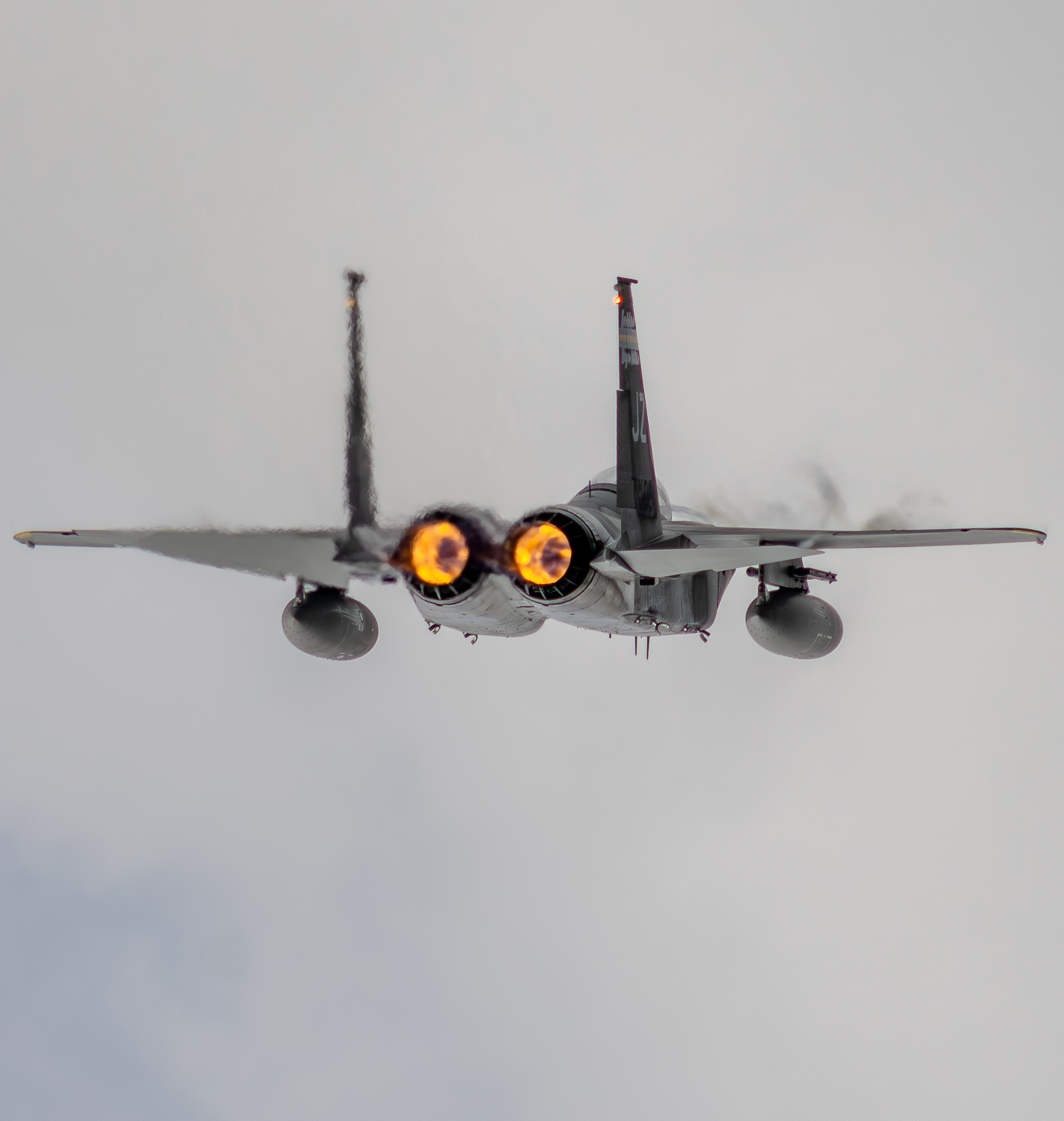 Full size: USAF - United States Air Force McDonnell Douglas F-15 Eagle 85-0102 at Blackpool International Airport