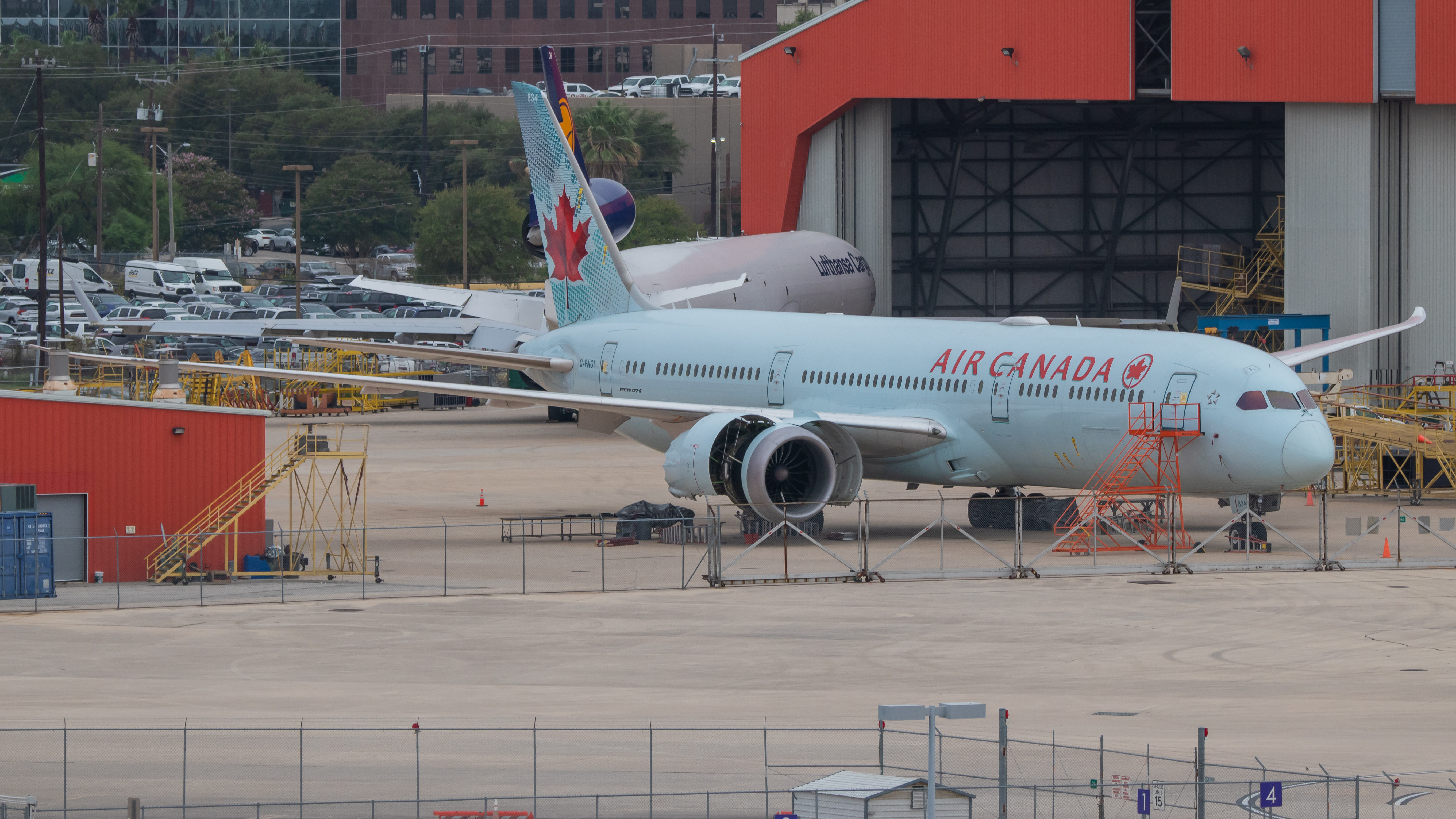 Full size: Air Canada Boeing 787-9 C-FNOI at San Antonio International Airport