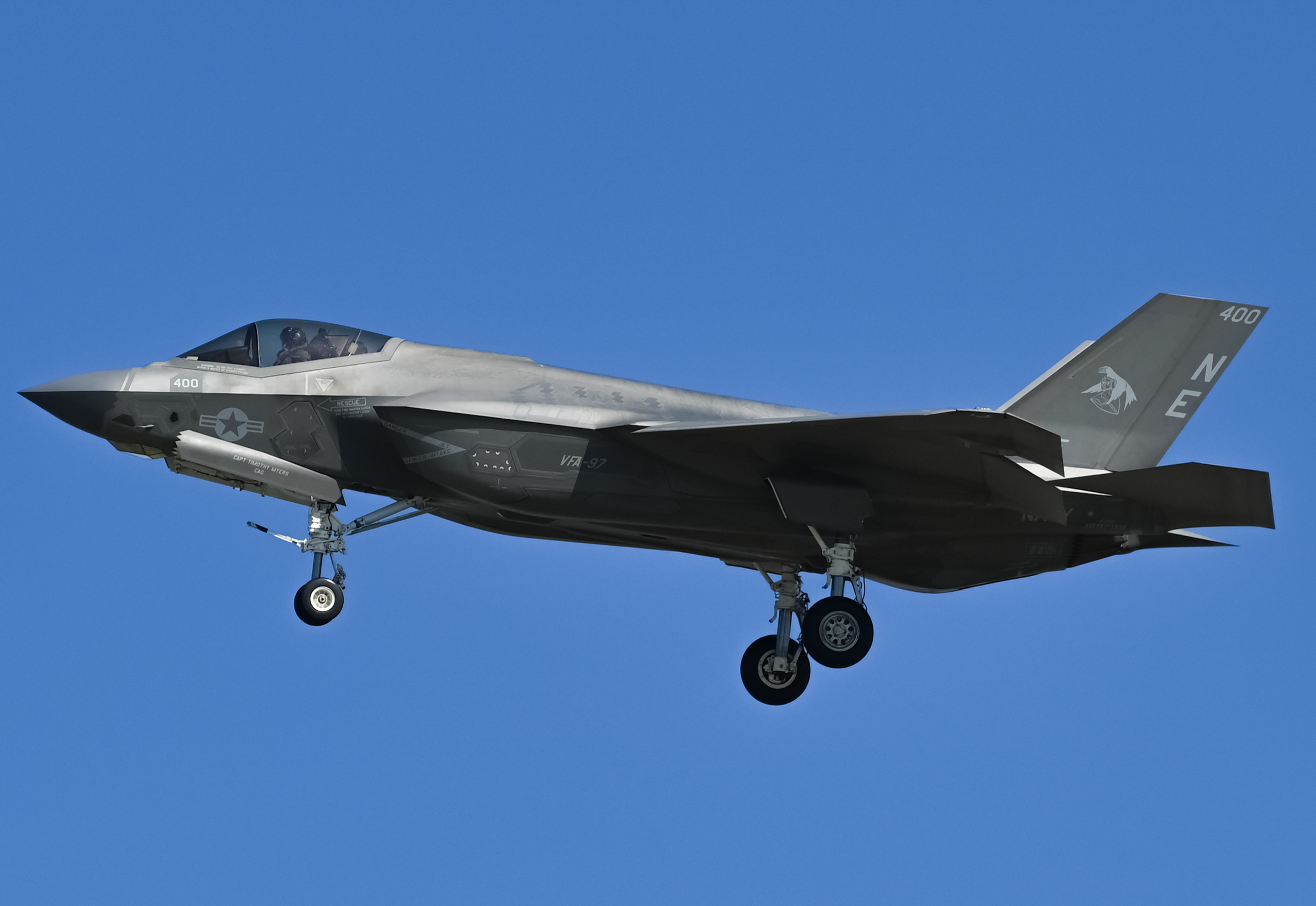 Full size: USN - United States Navy Lockheed Martin F-35 Lightning 169799 at North Island NAS