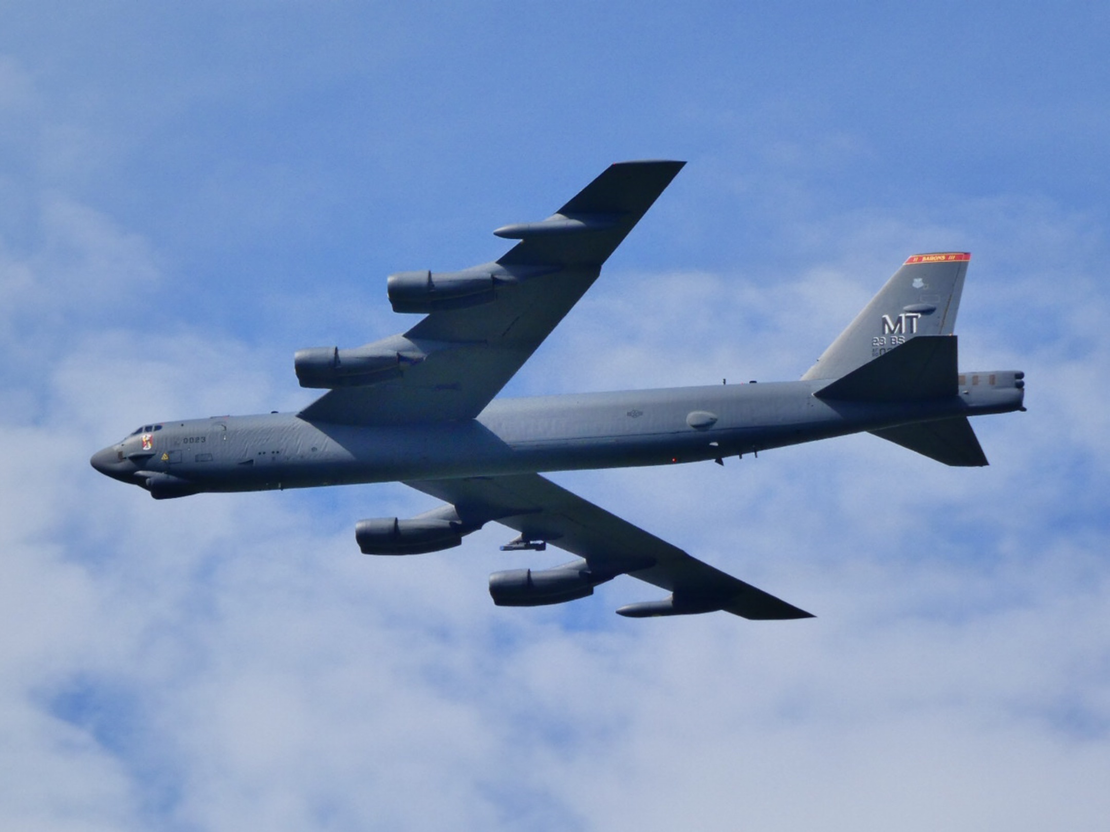 Full size: USAF - United States Air Force Boeing B-52 StratoFortress 60-0023 at 