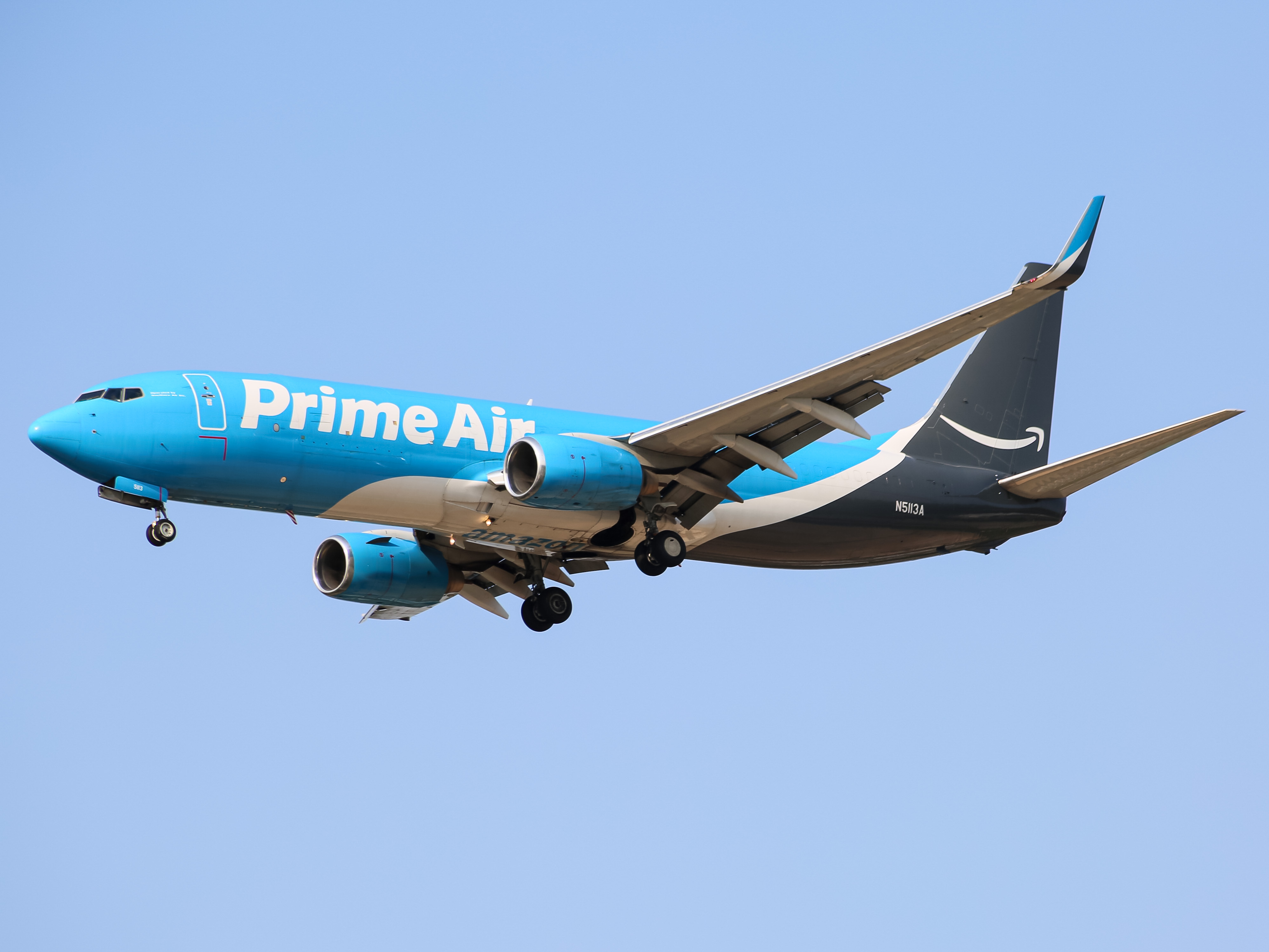 Full size: Prime Air Boeing 737-800 N5113A at Baltimore/Washington International Thurgood Marshall Airport