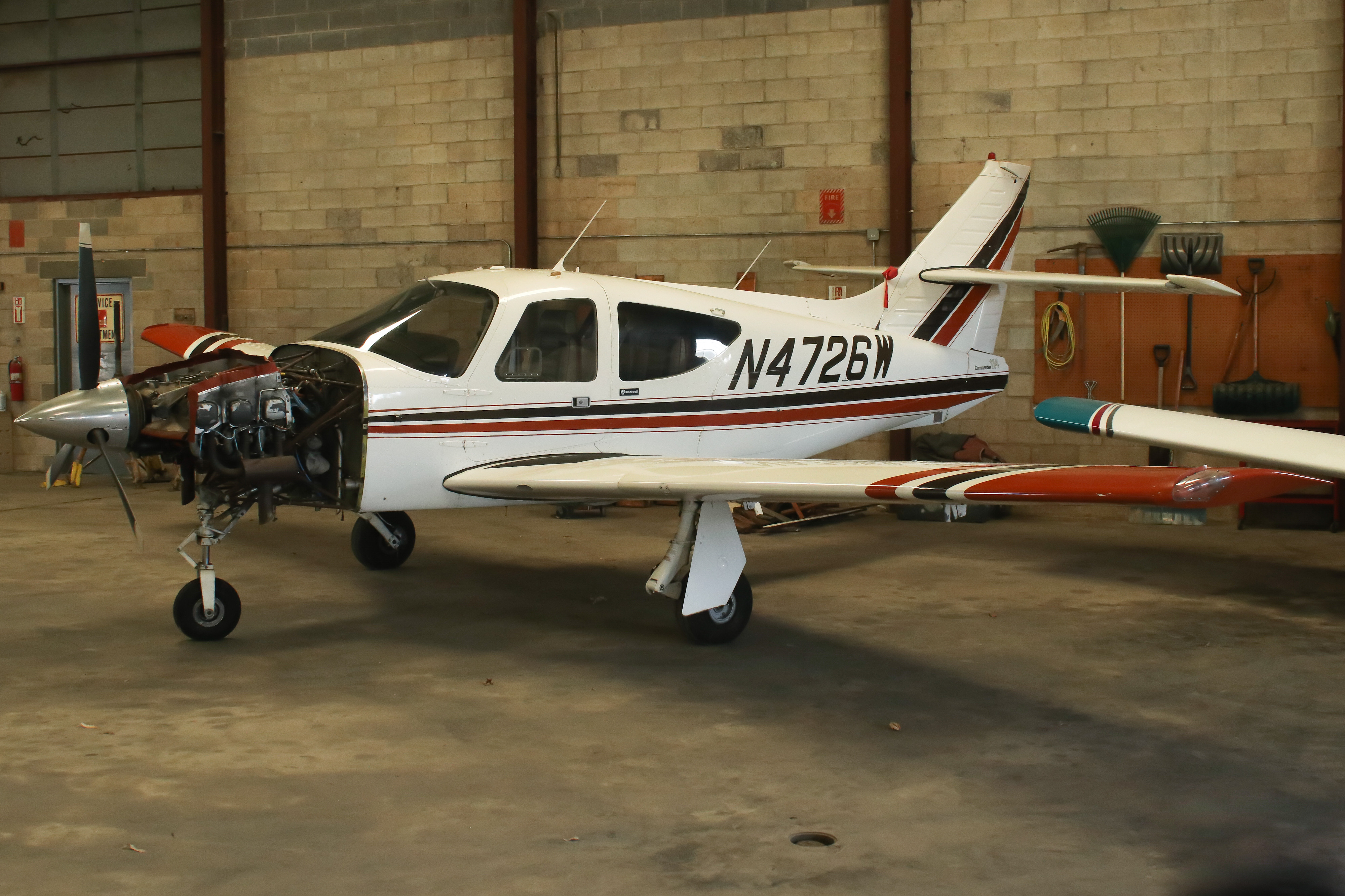 Full size: PRIVATE Rockwell Commander 114 N4726W at York Airport