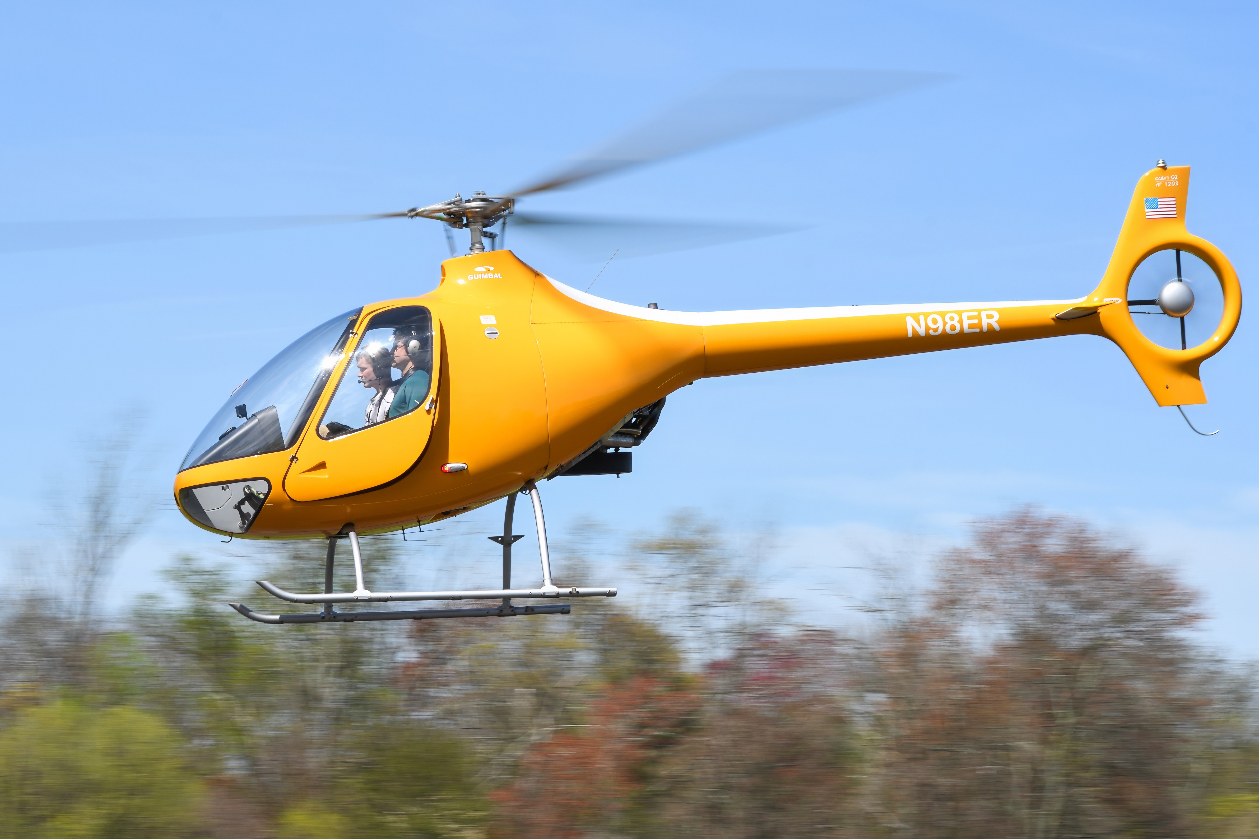 Full size: PRIVATE Guimbal Cabri G2 N98ER at Flying W Airport
