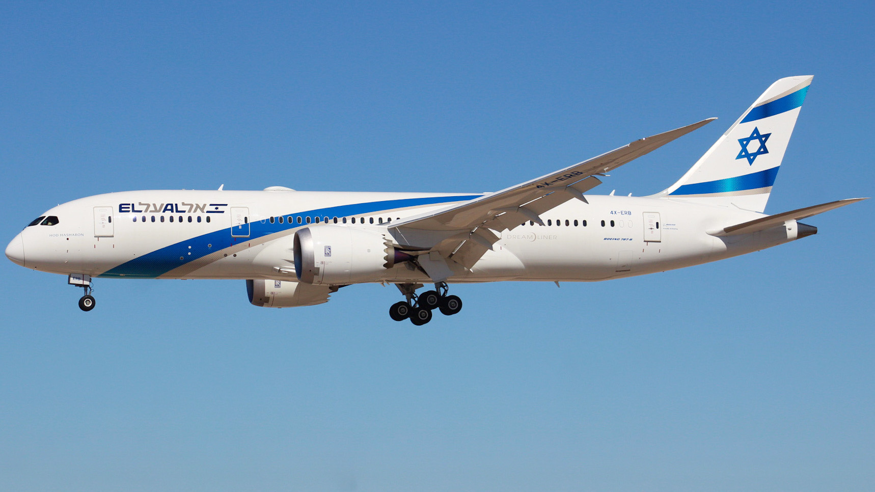 Full size: El Al Boeing 787-8 4X-ERB at Harry Reid International Airport