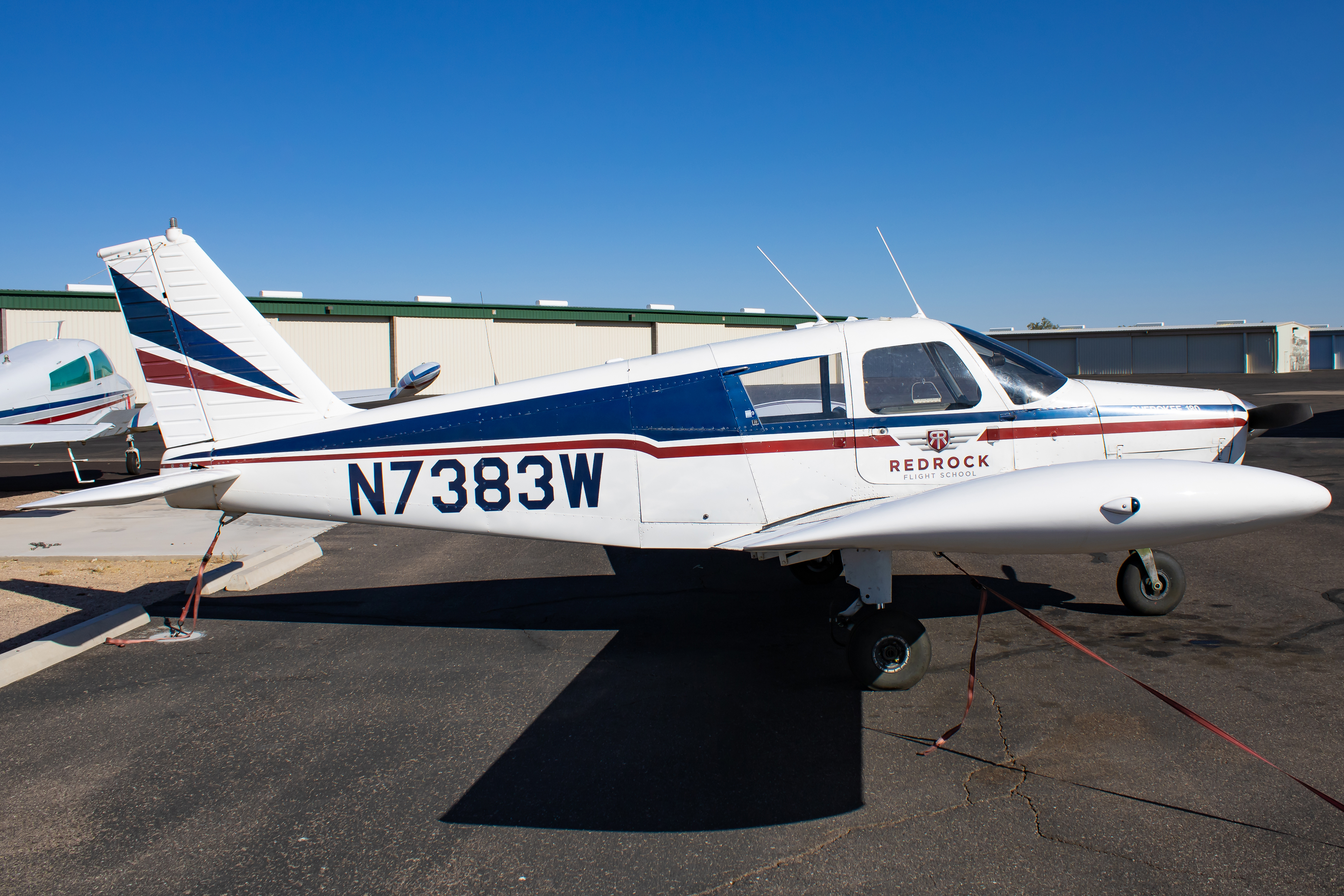 Full size: PRIVATE Piper 28 Cherokee N7383W at Falcon Field Airport