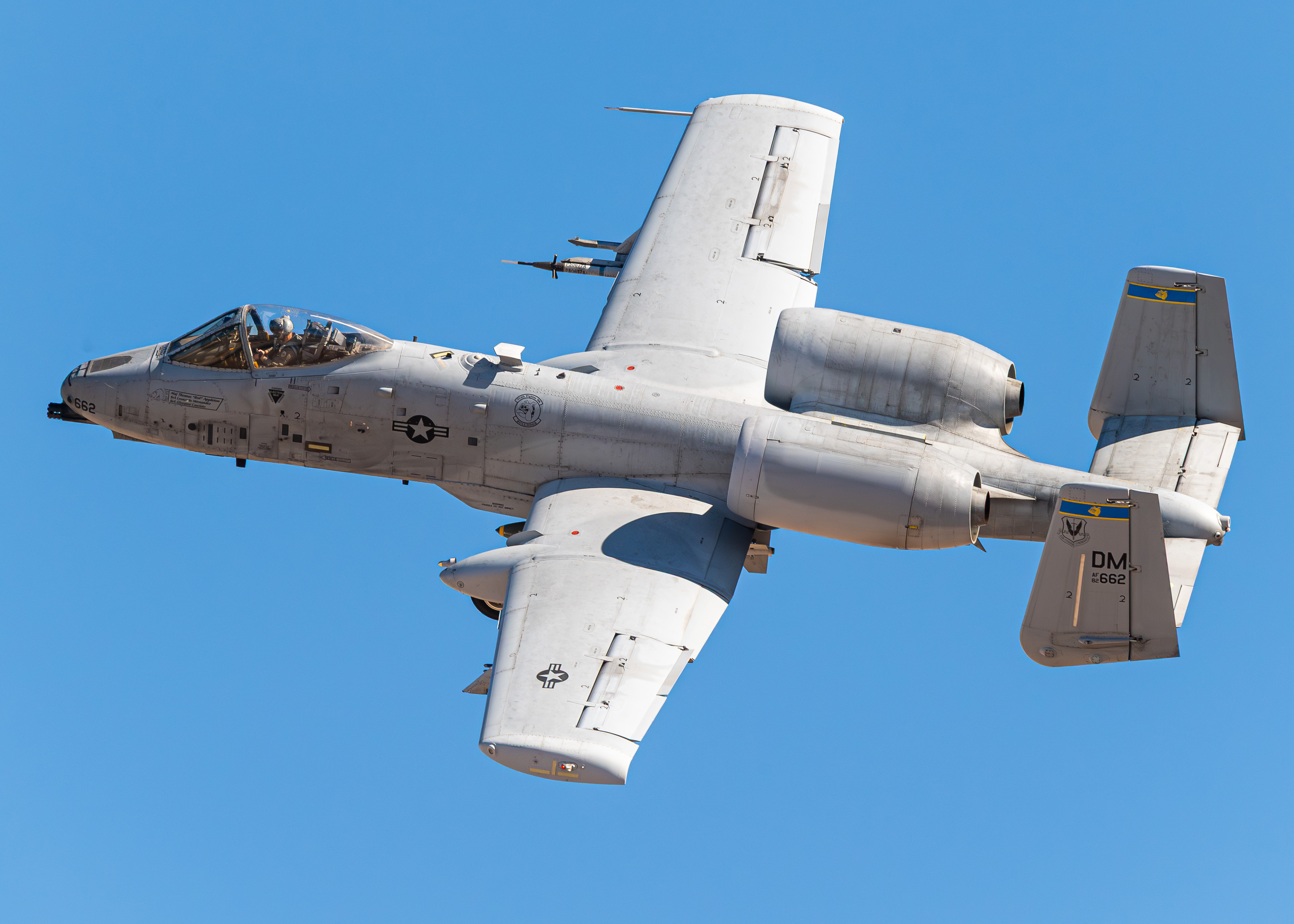 Full size: USAF - United States Air Force Fairchild A-10 Thunderbolt 82-0662 at Nellis Air Force Base