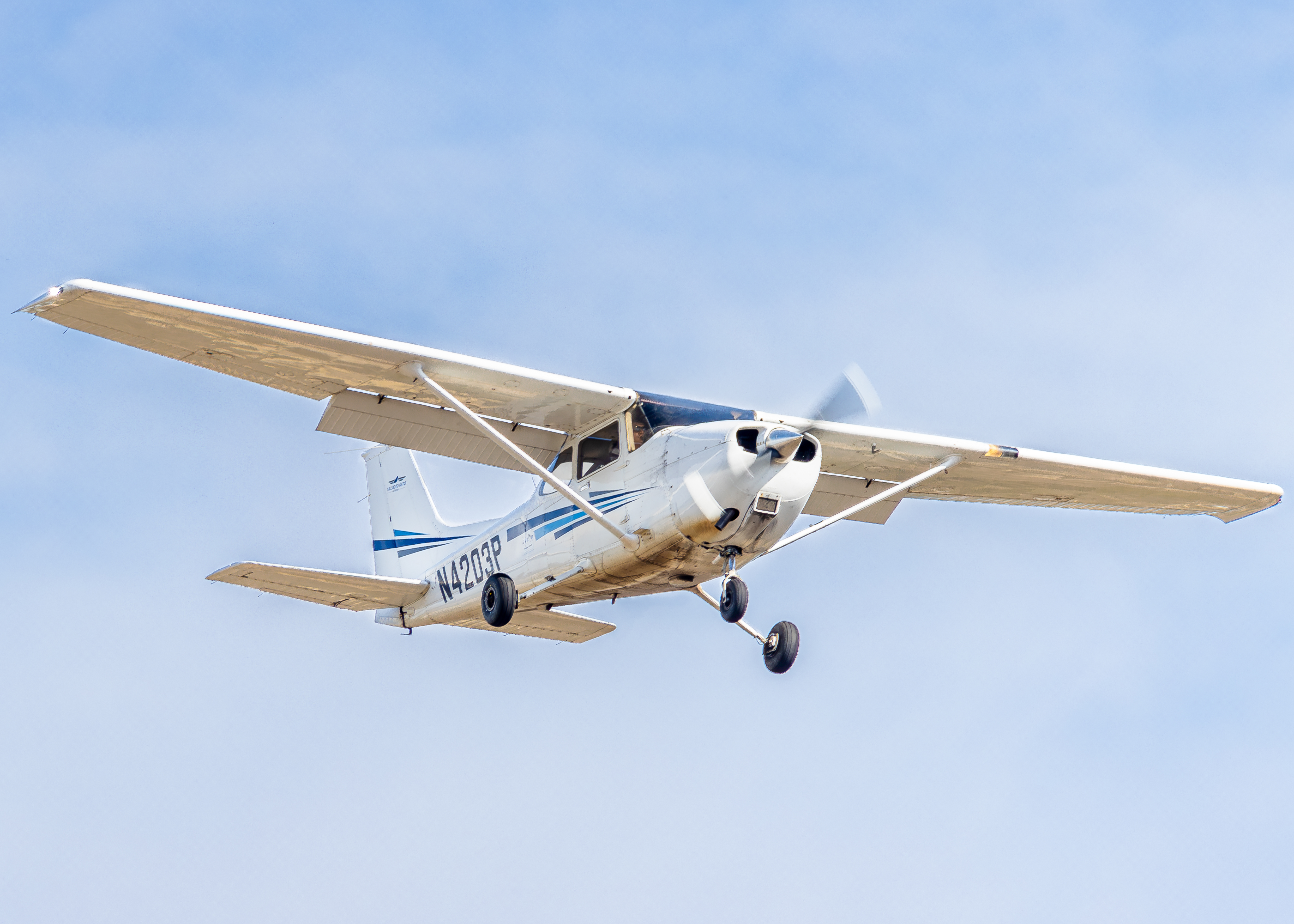 Full size: Hillsboro Aero Academy Cessna 172R Skyhawk N4203P at Roberts Field Airport