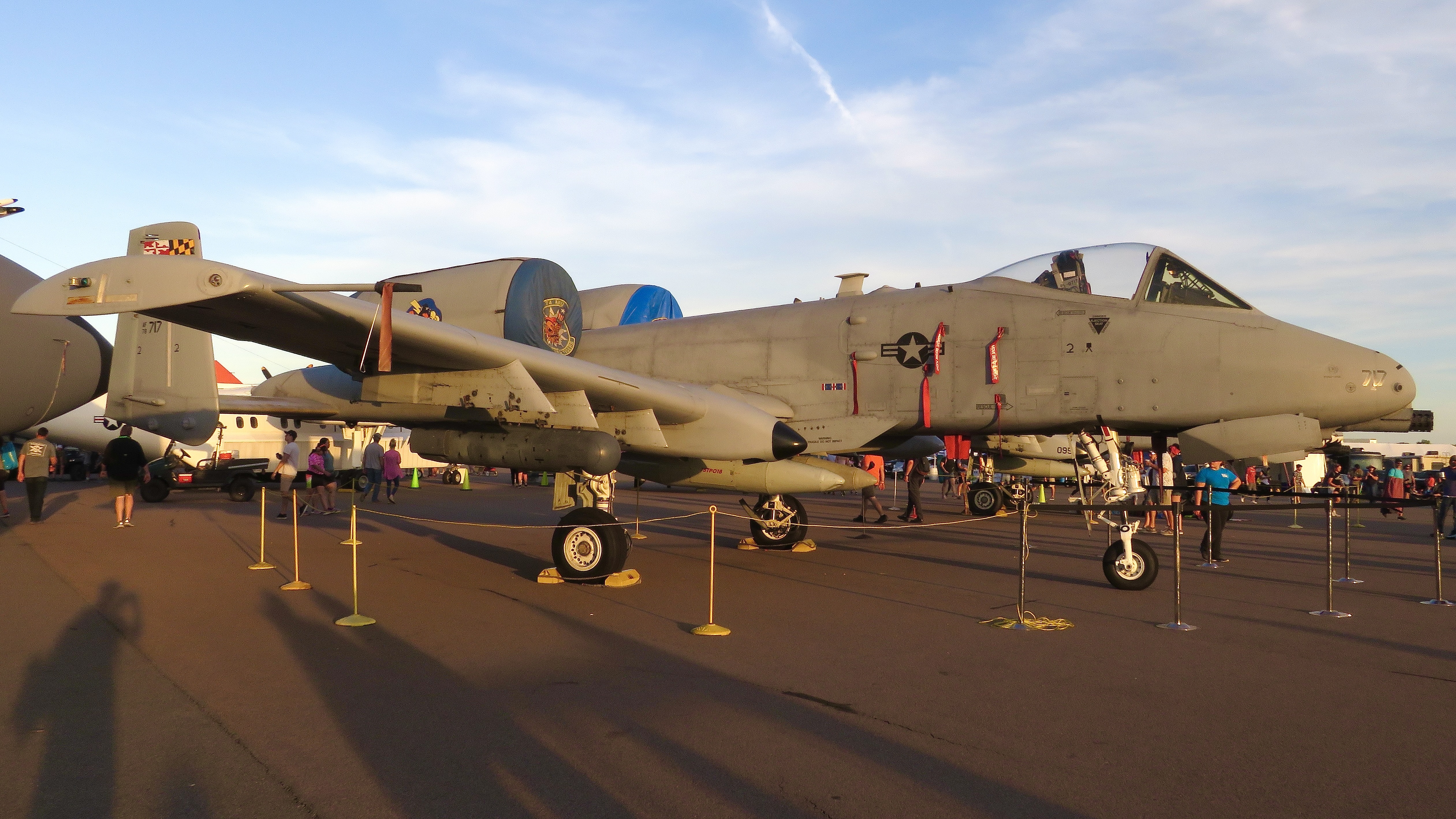 Full size: USAF - United States Air Force Fairchild A-10 Thunderbolt 78-0717 at Lakeland Linder International Airport