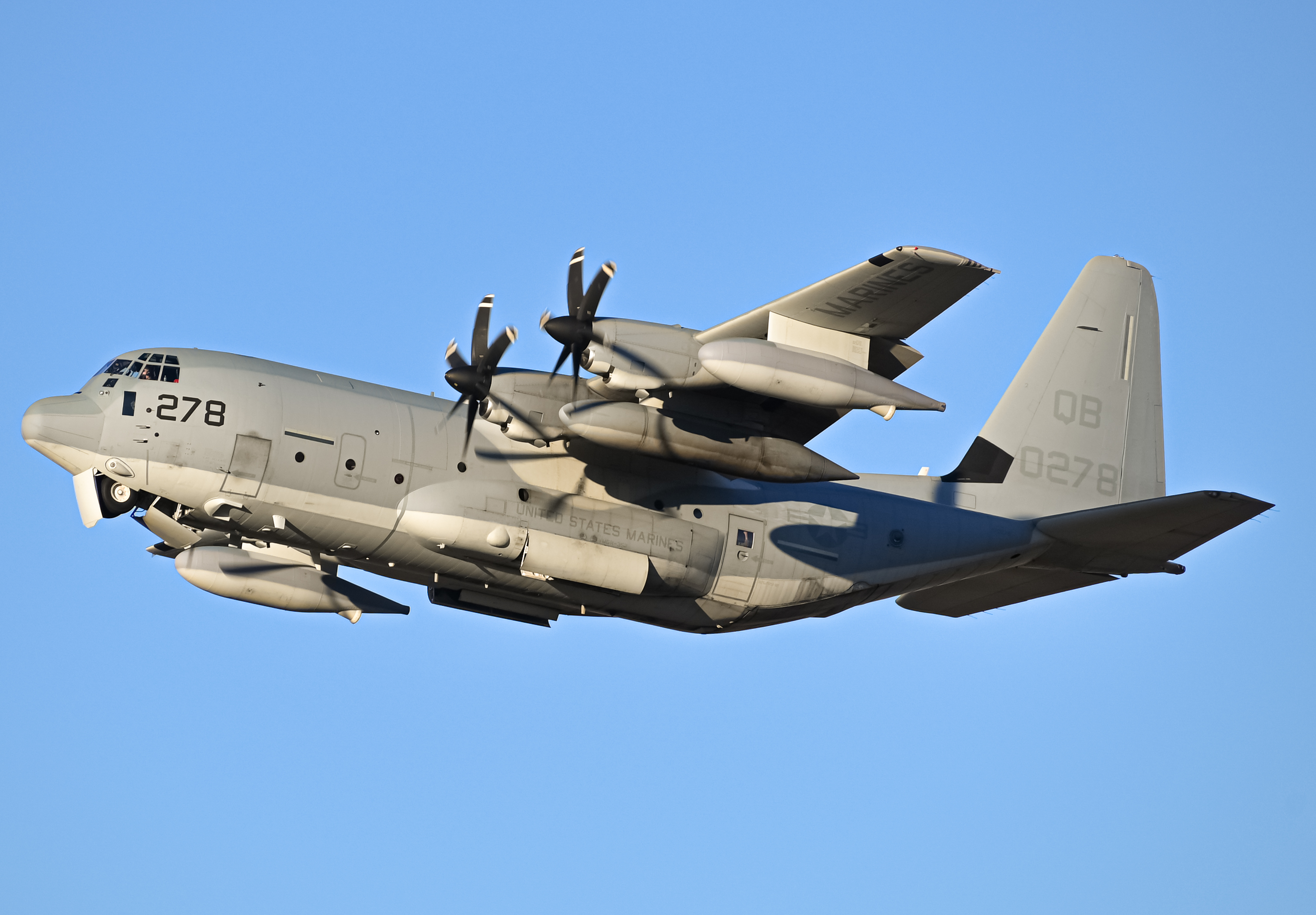 Full size: USMC - United States Marine Corp Lockheed Martin KC-130J Hercules 170278 at Brown Field Municipal Airport