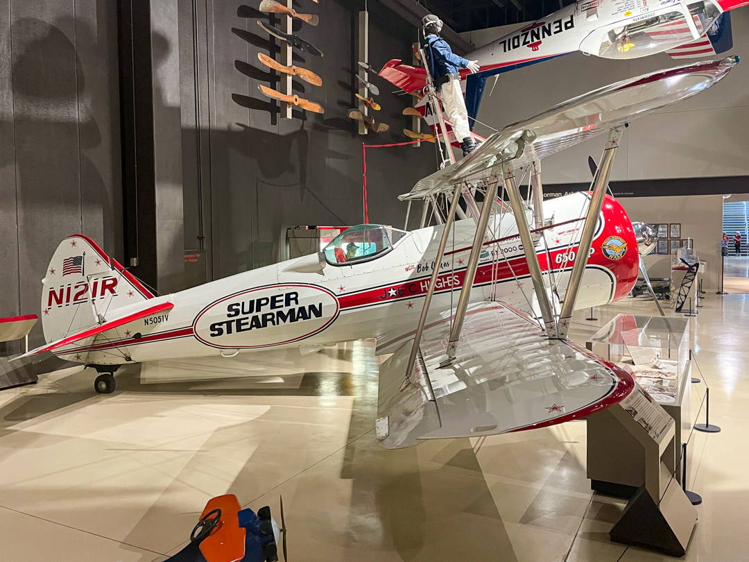 Full size: PRIVATE Boeing PT-13D Kaydet N121R at Wittman Regional Airport