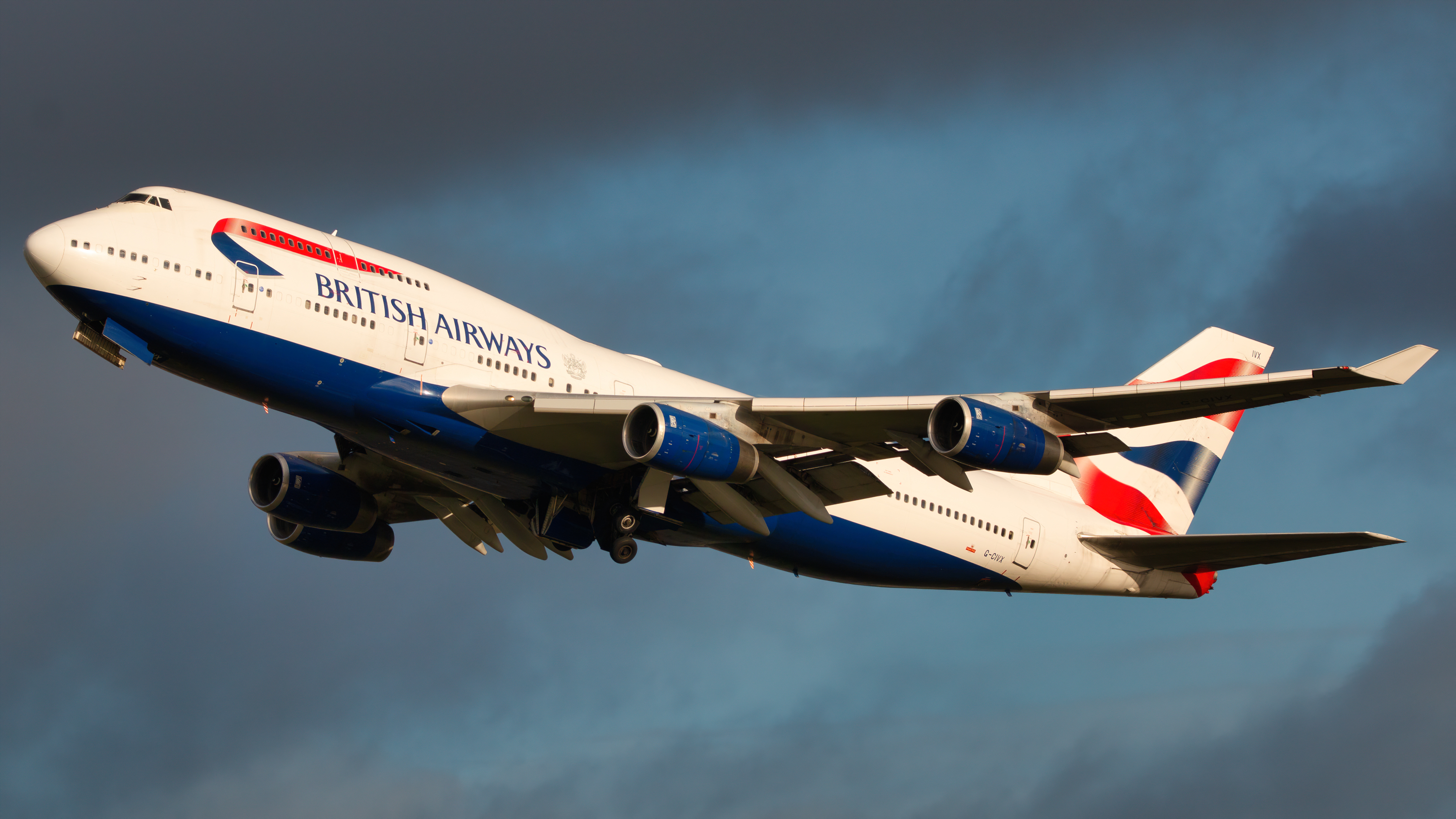 Full size: British Airways Boeing 747-400 G-CIVX at London Heathrow International Airport