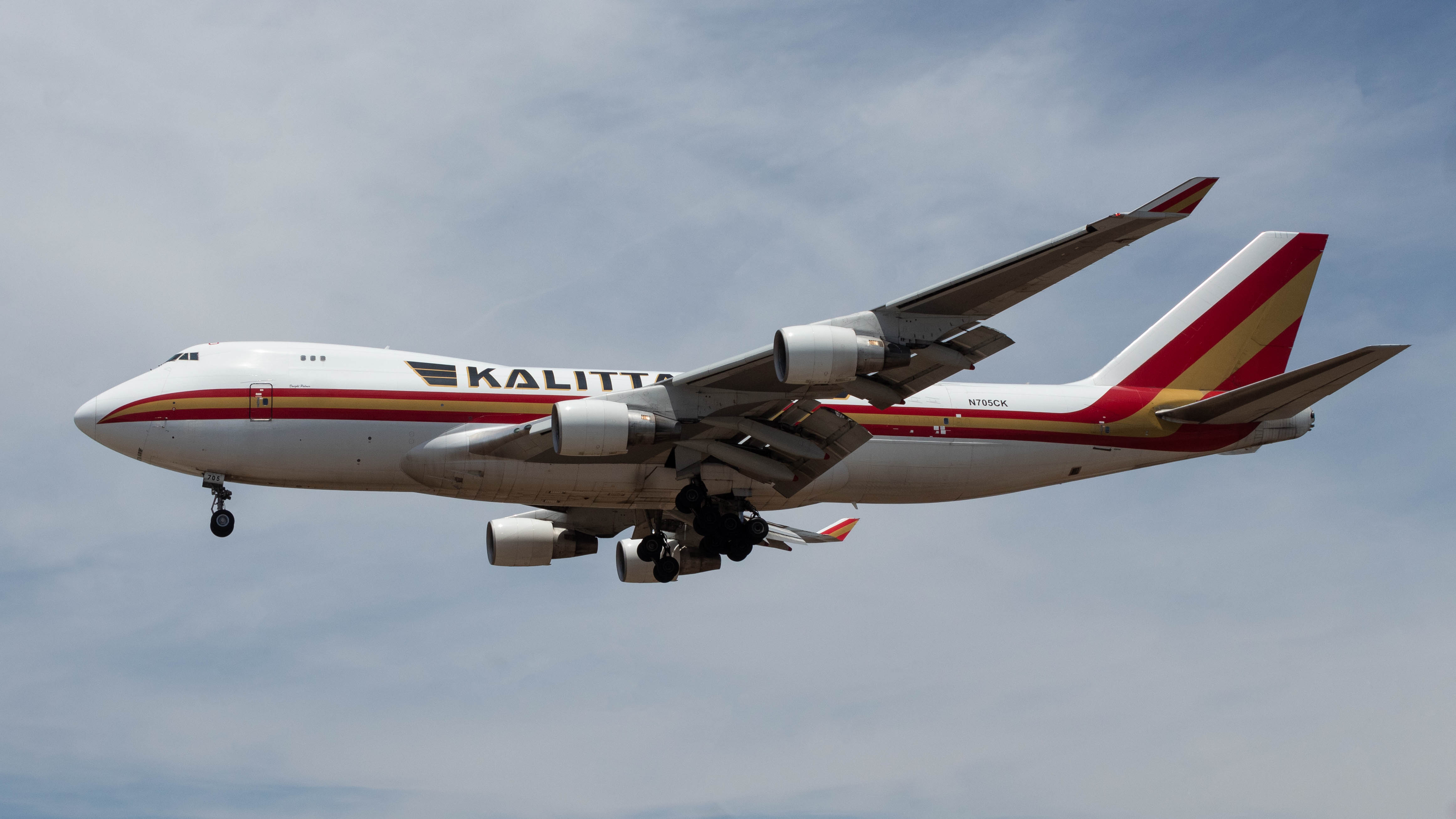 Full size: Kalitta Air Boeing 747-400F N705CK at Los Angeles International Airport