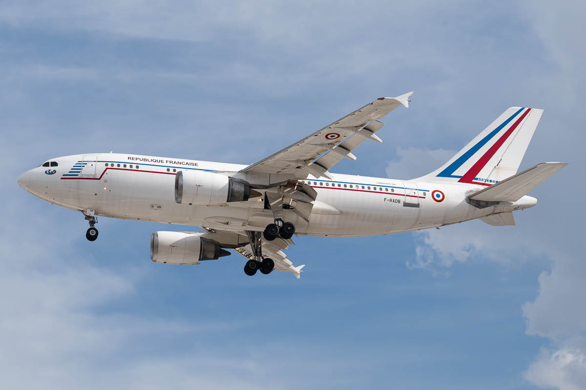 Full size: French Government Airbus A310-300 F-RADB at Mexico City International Airport