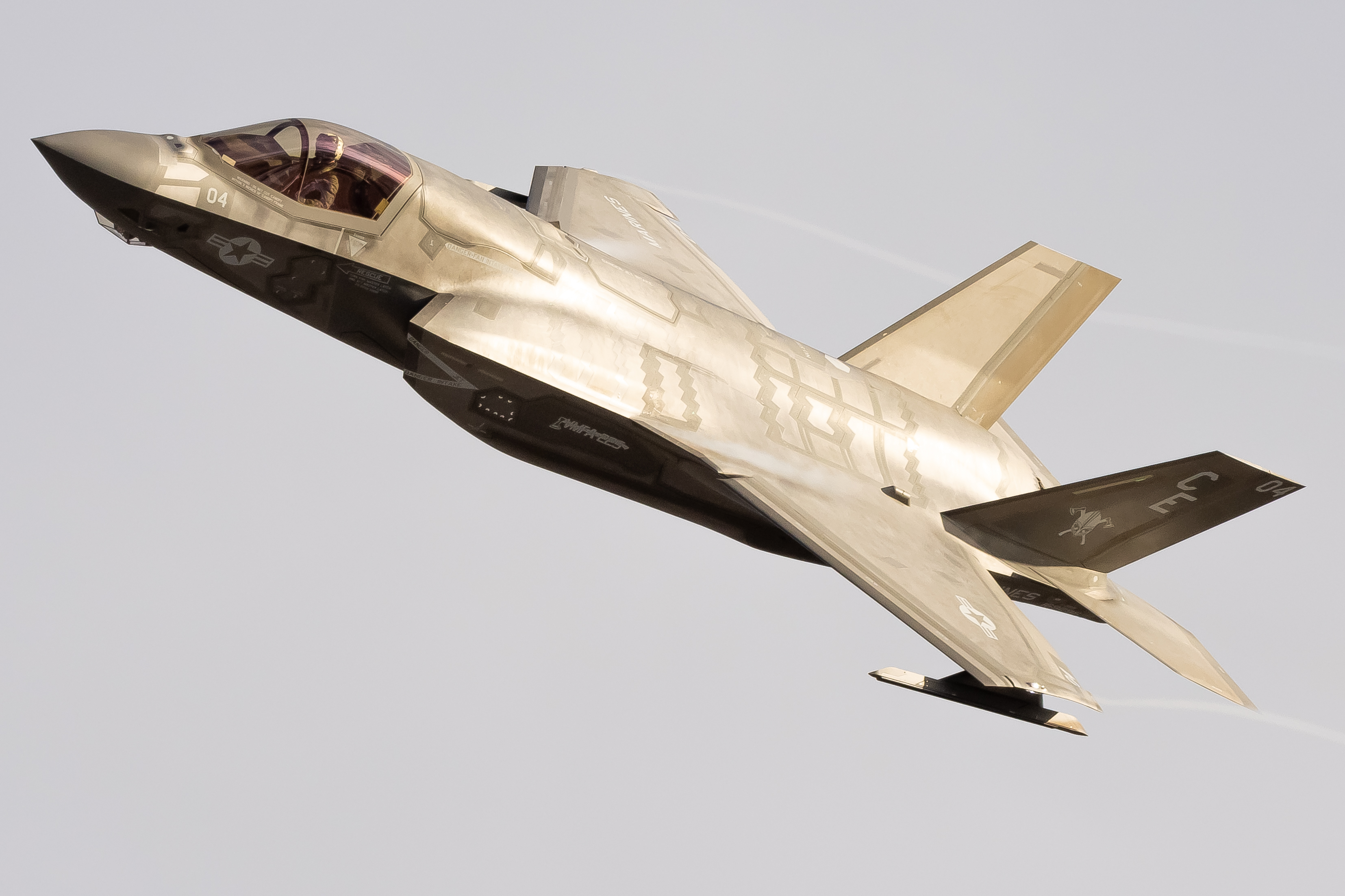 Full size: USMC- United States Marine Corp  Lockheed Martin F-35B Lightning II 169296 at Boise Air Terminal/Gowen Field