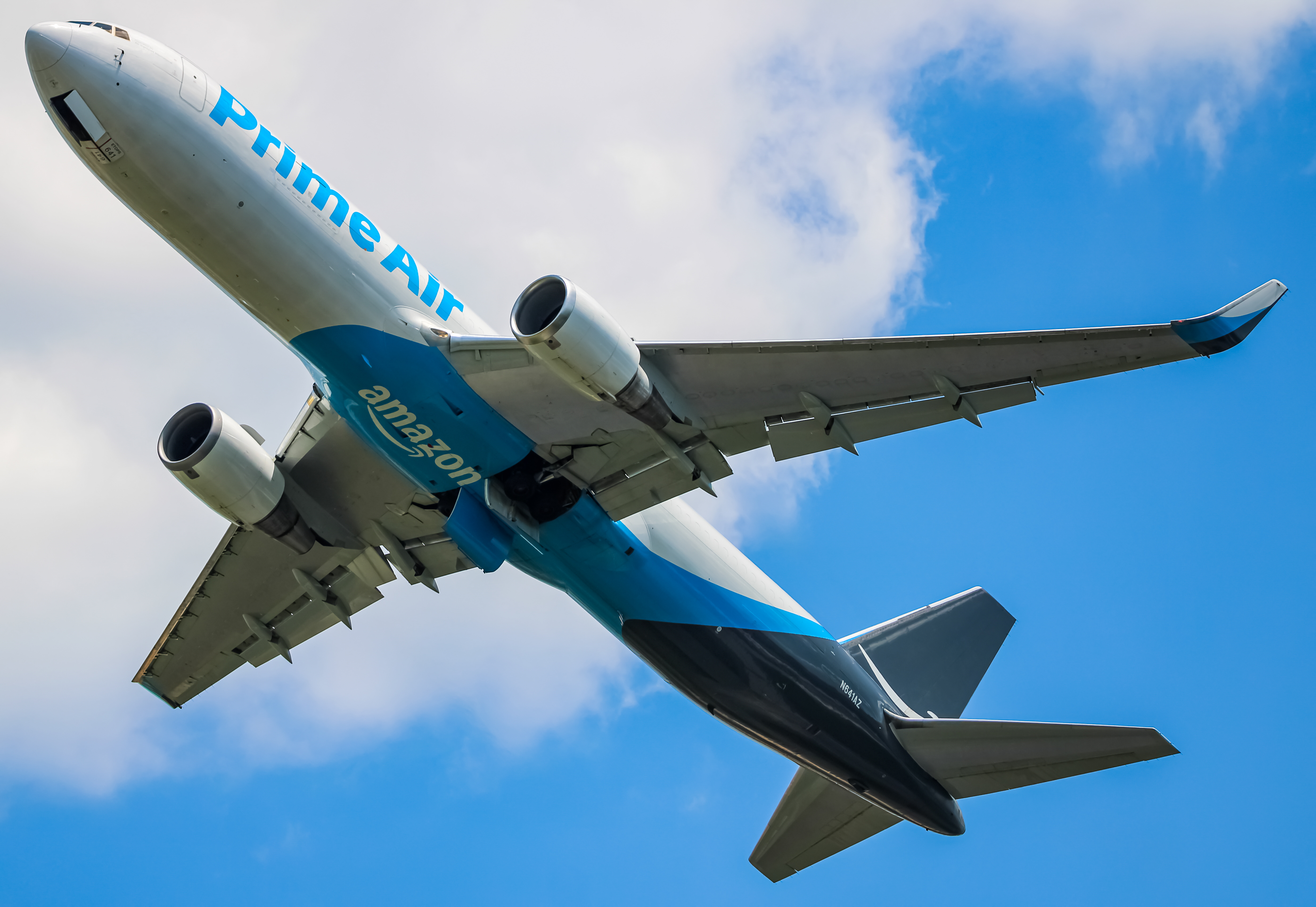 Full size: Prime Air Boeing 767-300F N641AZ at Baltimore/Washington International Thurgood Marshall Airport